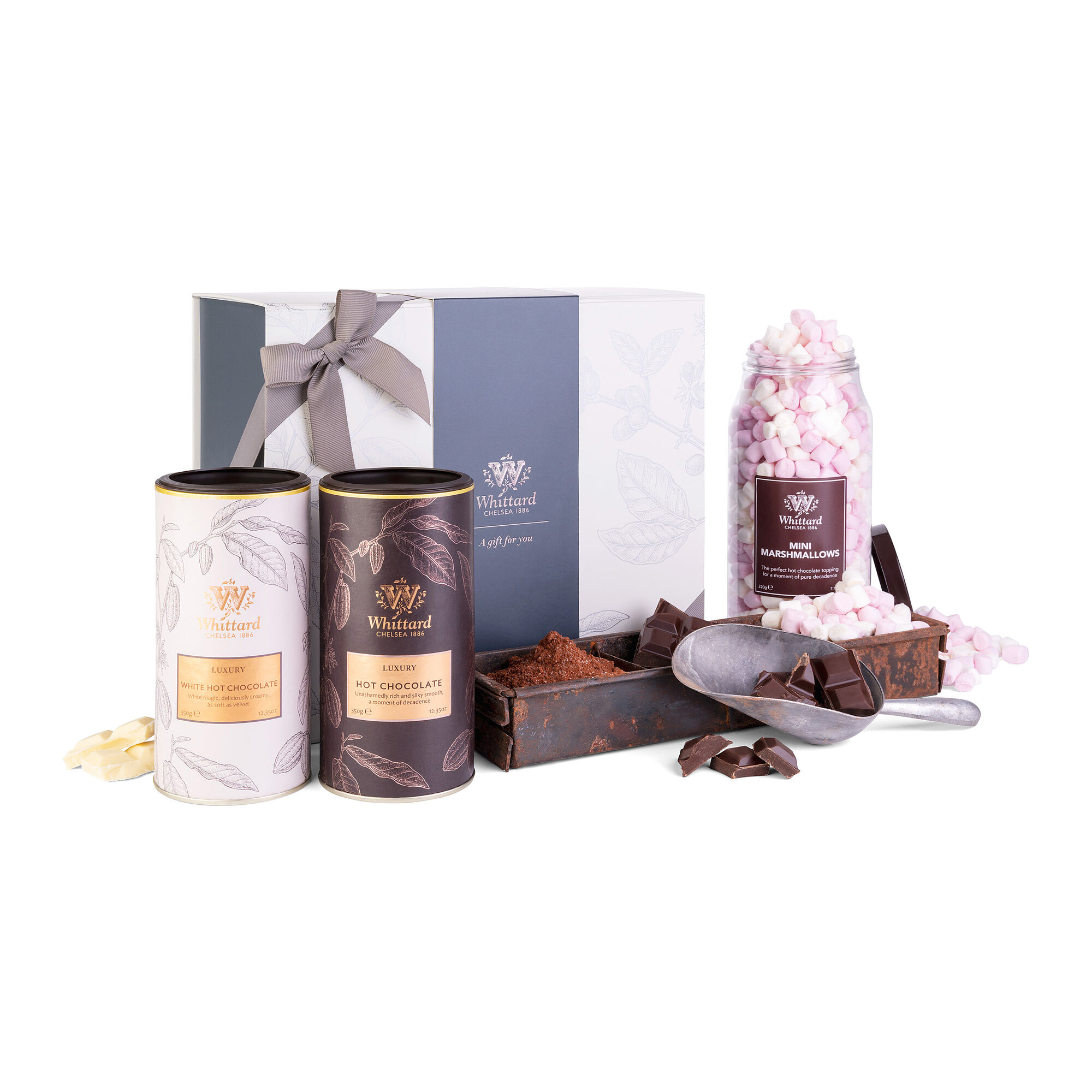 Luxury Hot Chocolate Gift Box Whittard of Chelsea