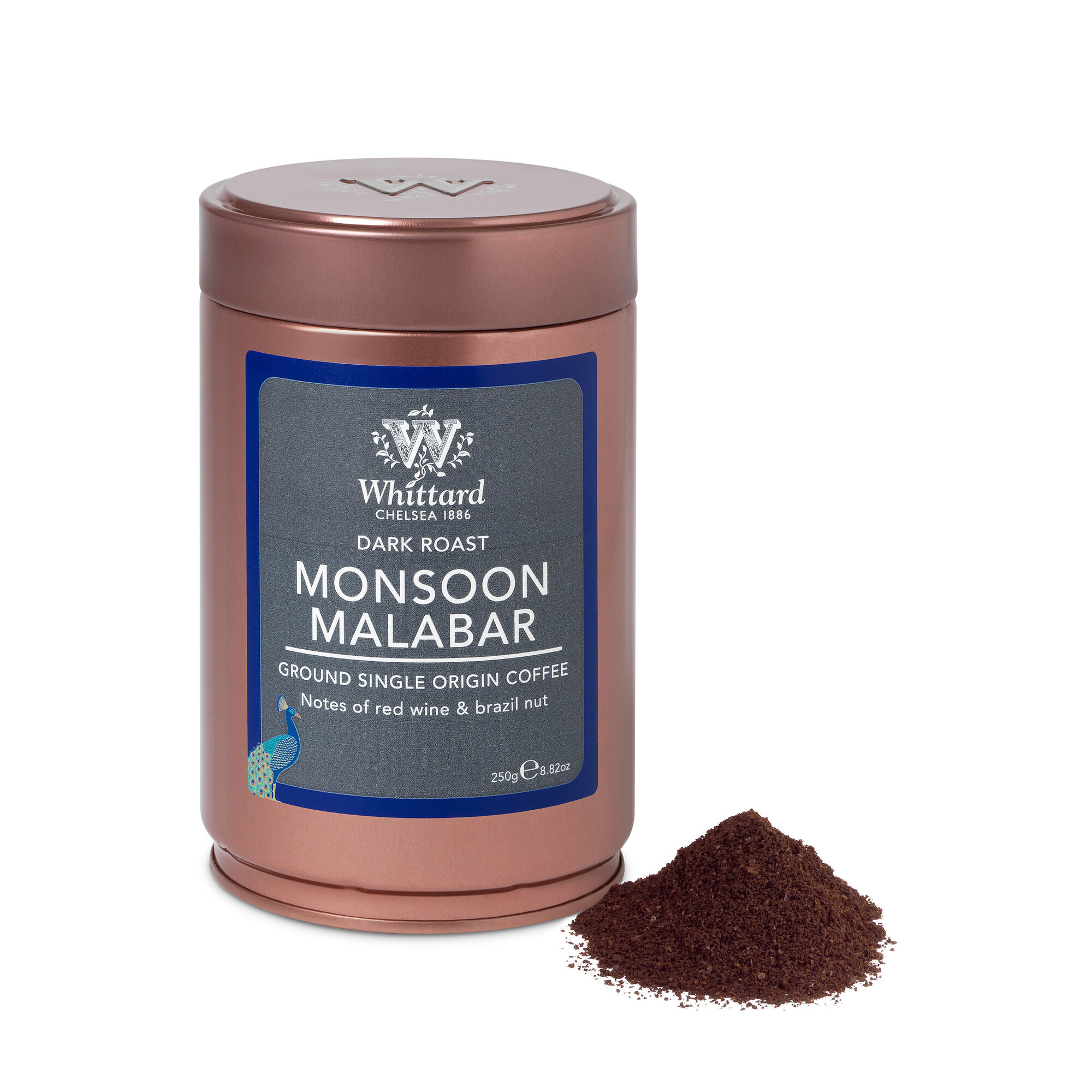 Monsoon Malabar Ground Coffee Caddy Whittard of Chelsea