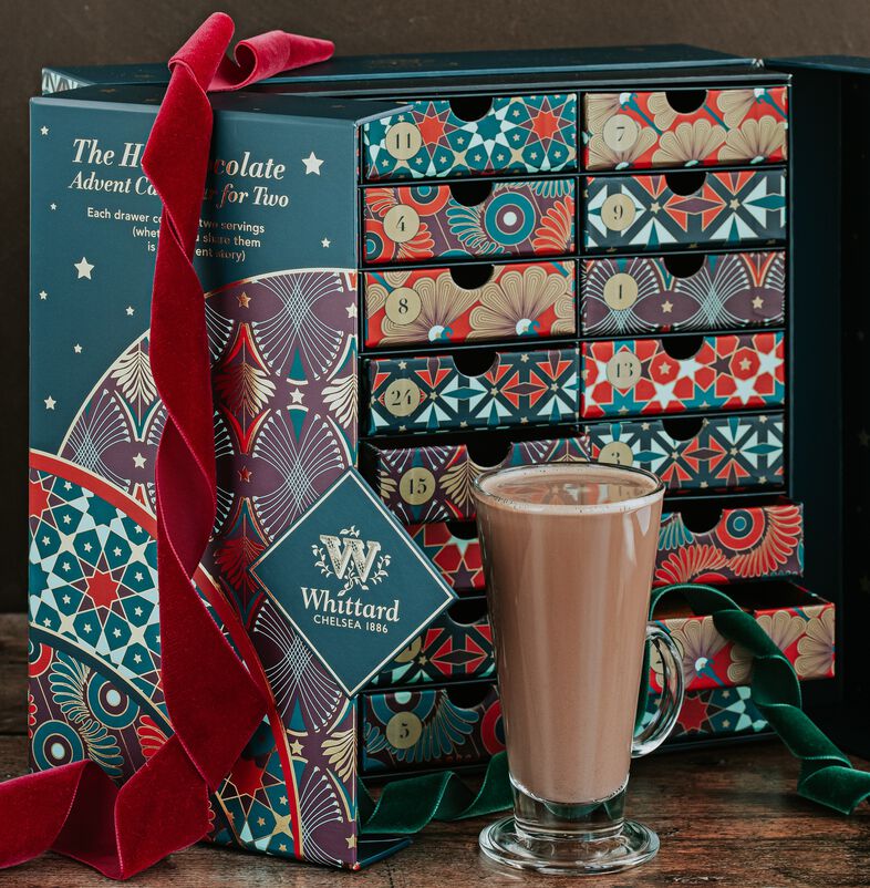 Hot Chocolate Advent Calendar Whittard Nessy Christabella