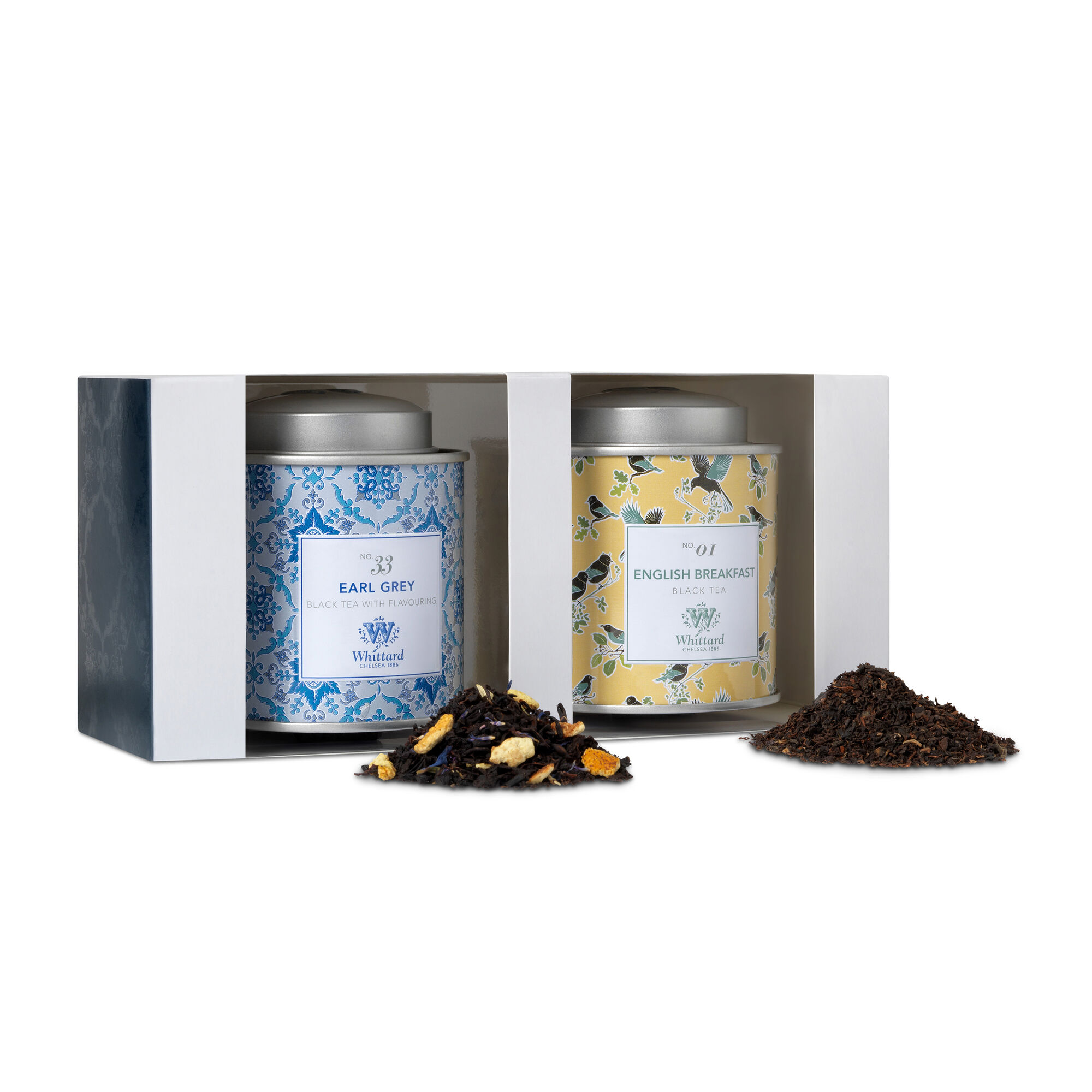 English Tea Caddy Selection Whittard of Chelsea