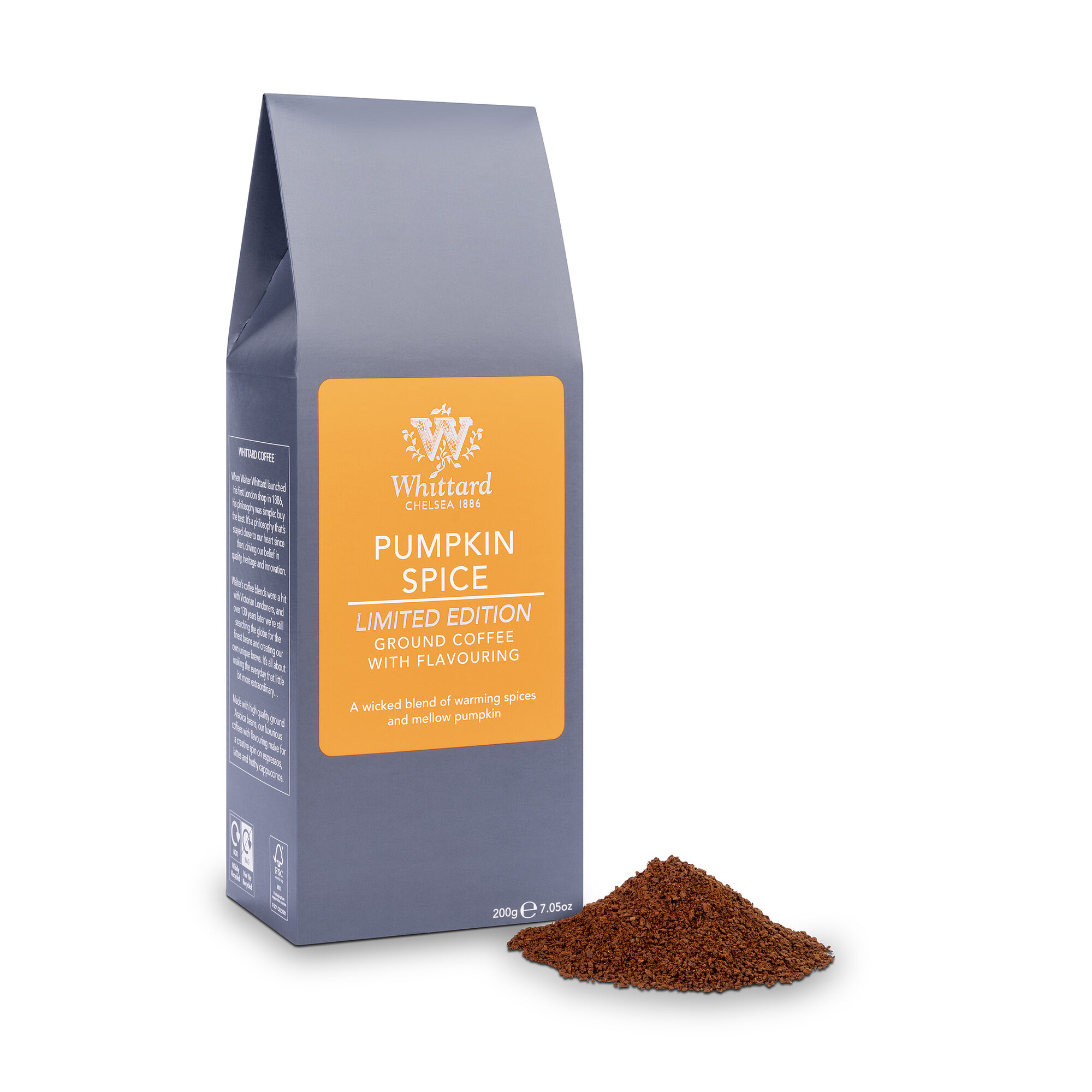 Limited Edition Pumpkin Spice Flavour Ground Coffee