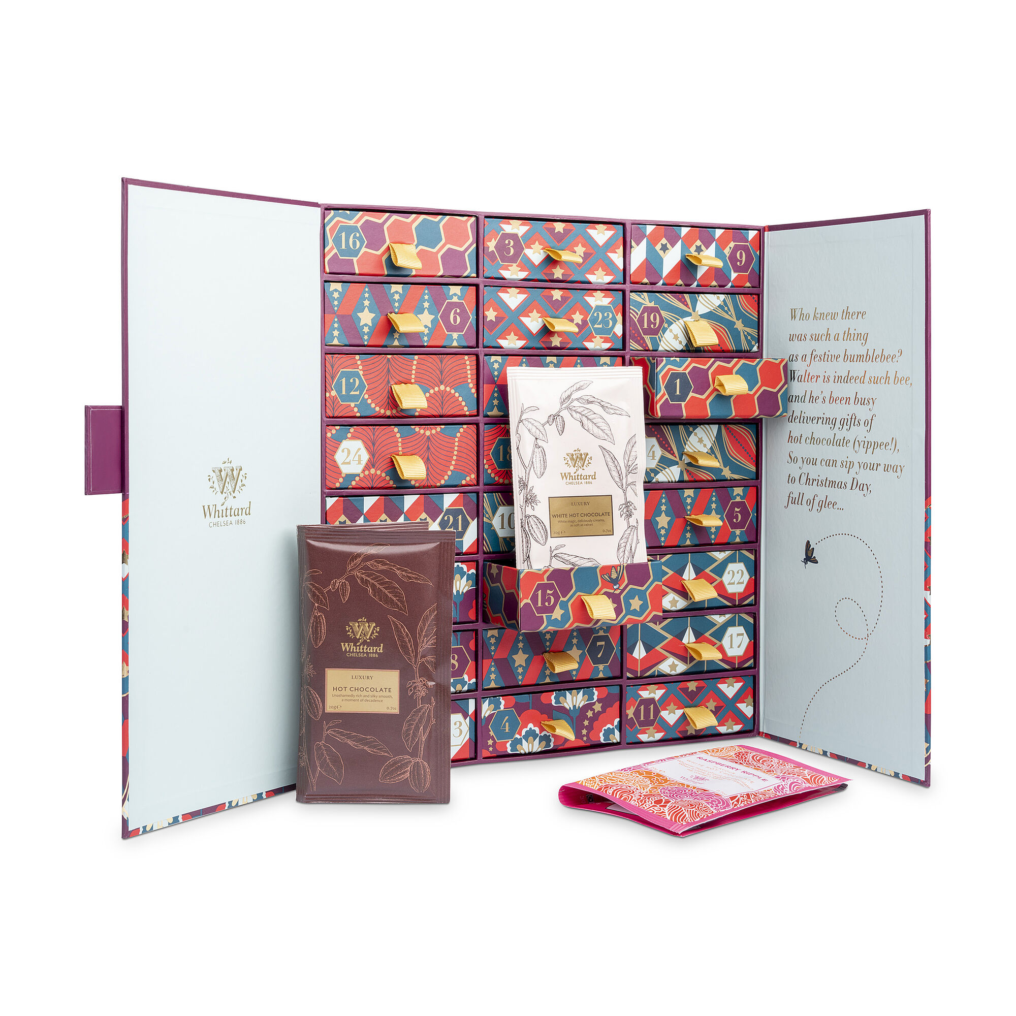 Hot Chocolate Advent Calendar for 2 Whittard of Chelsea