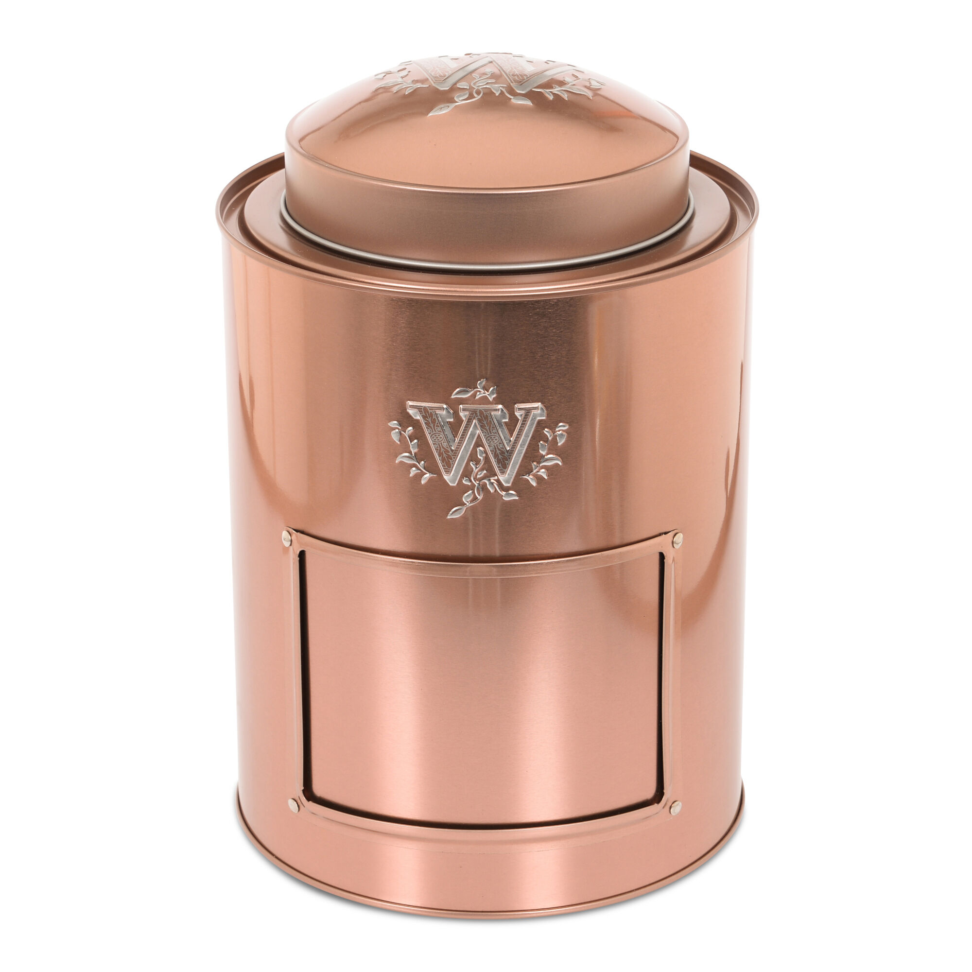 copper coffee container