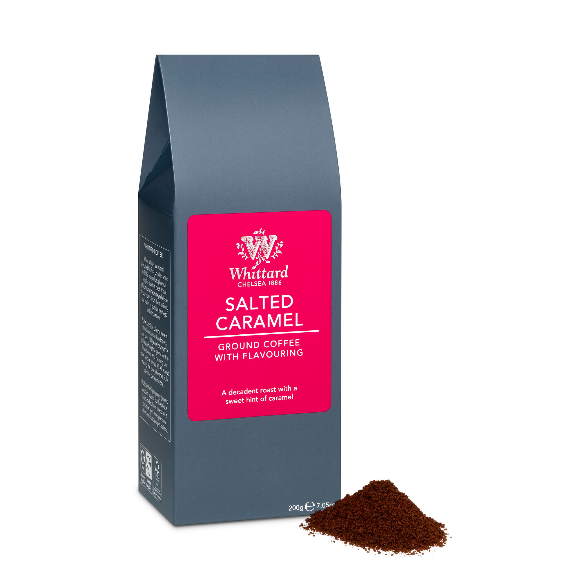 Salted Caramel Flavour Ground Coffee Whittard Of Chelsea