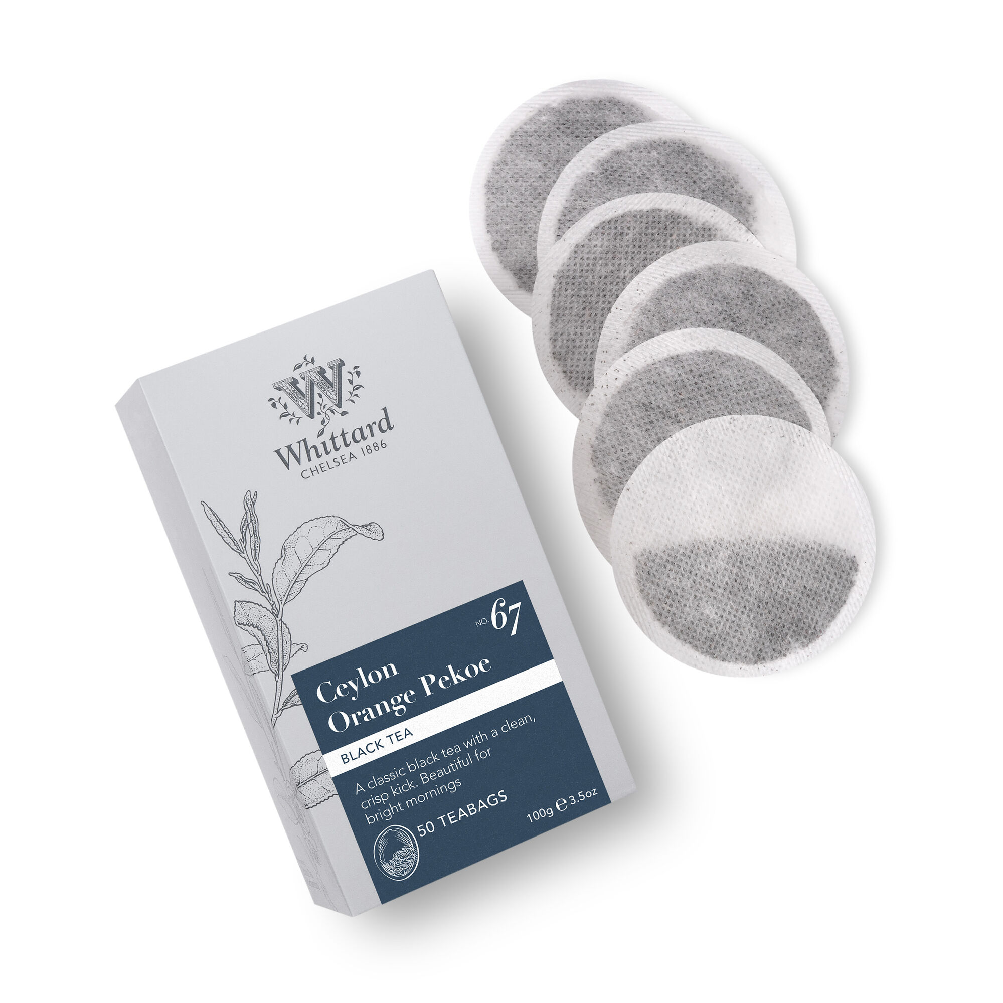 Ceylon Orange Pekoe Teabags Black Tea Whittard Of Chelsea