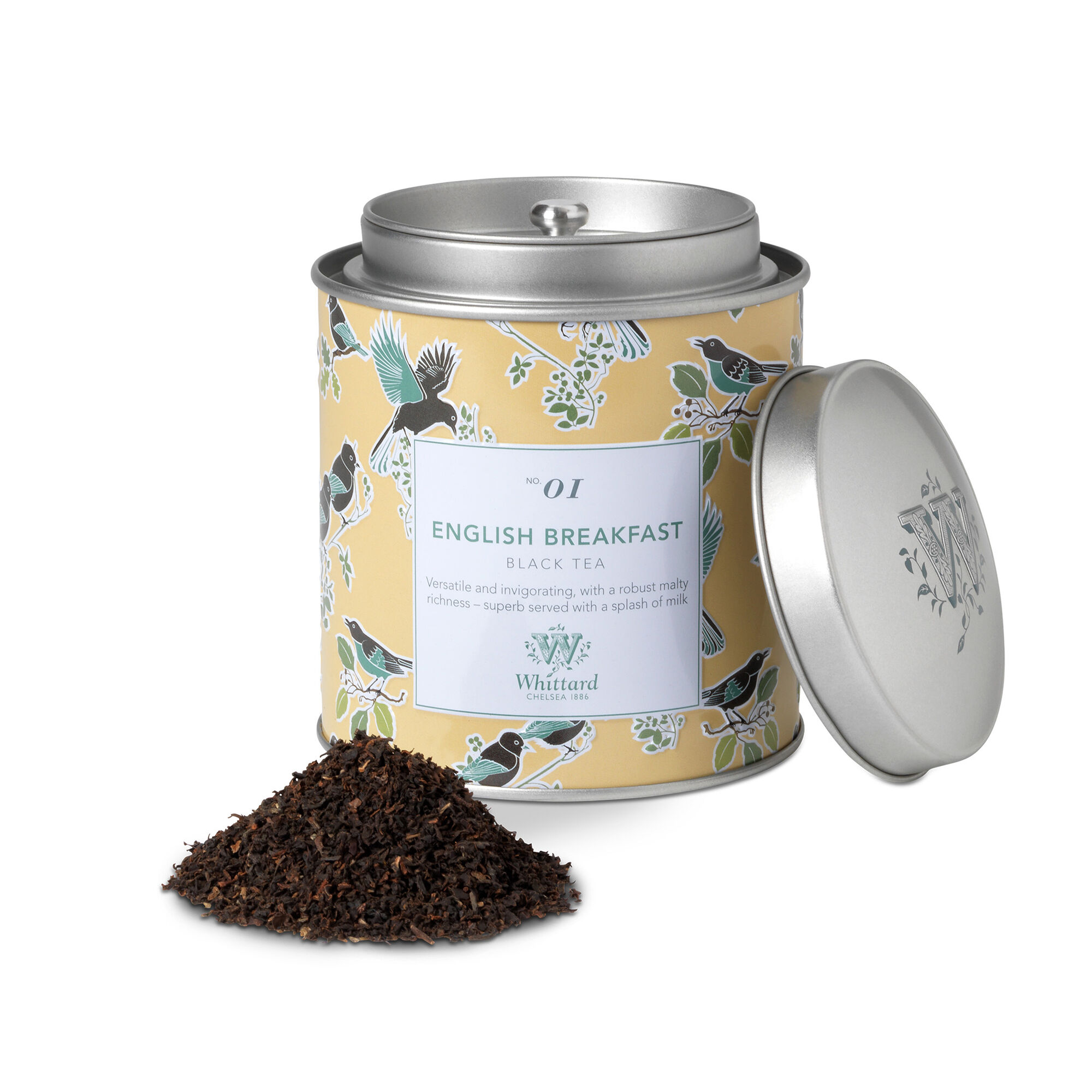 Tea Discoveries English Breakfast Caddy Whittard of Chelsea