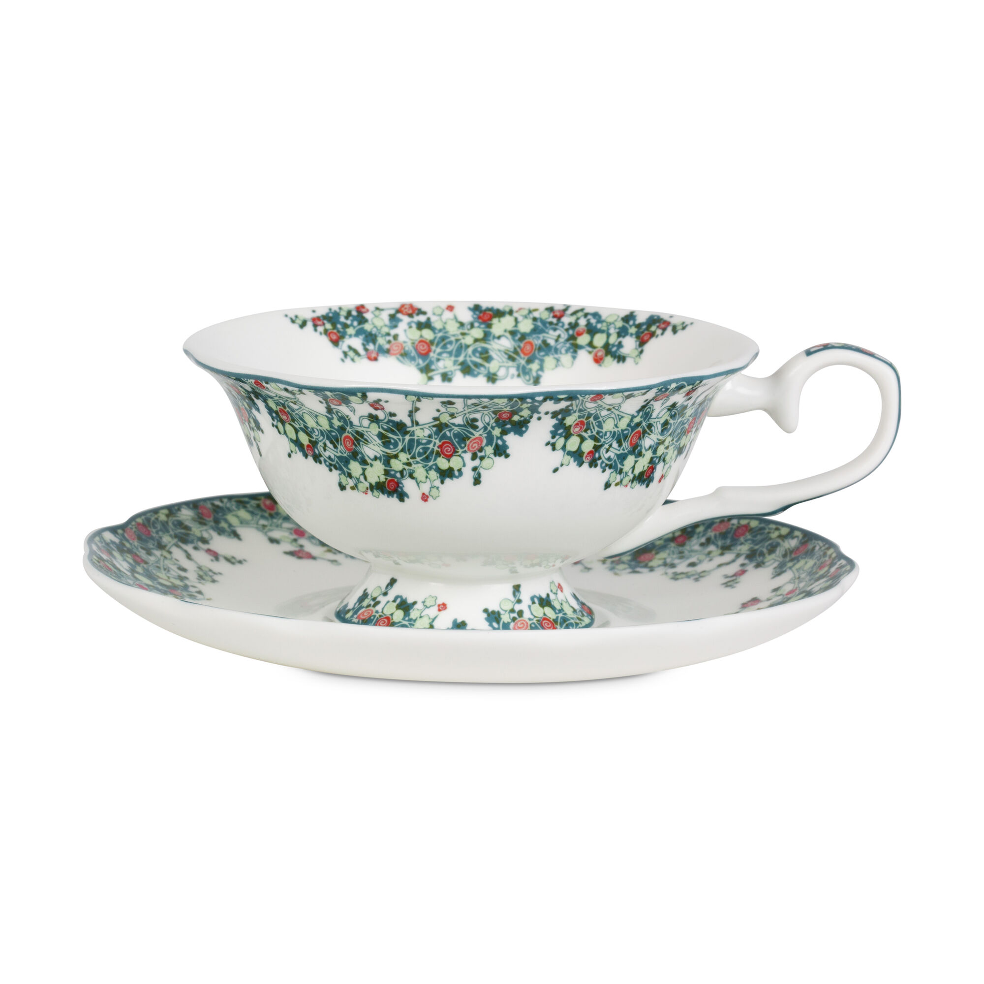 Chelsea Garden Tea Cup & Saucer Whittard of Chelsea
