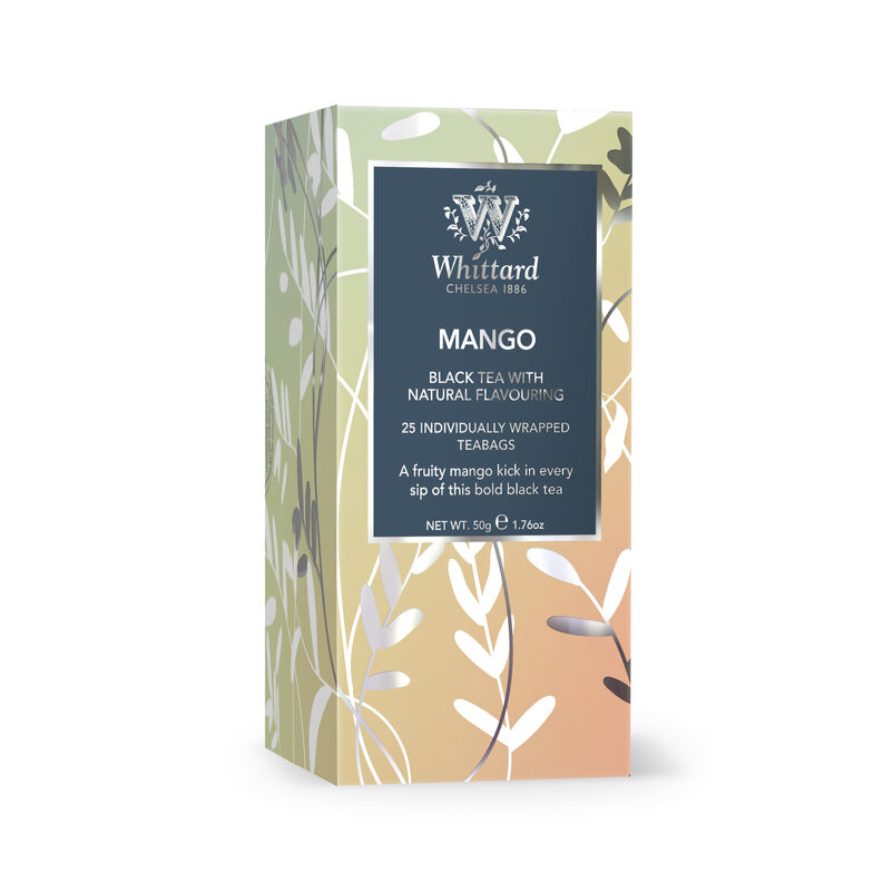Mango Flavoured Black Tea 25 Individually Wrapped Teabags