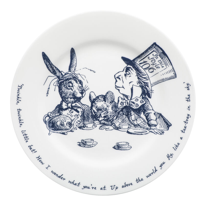 Alice in Wonderland Tea Plate Whittard of Chelsea