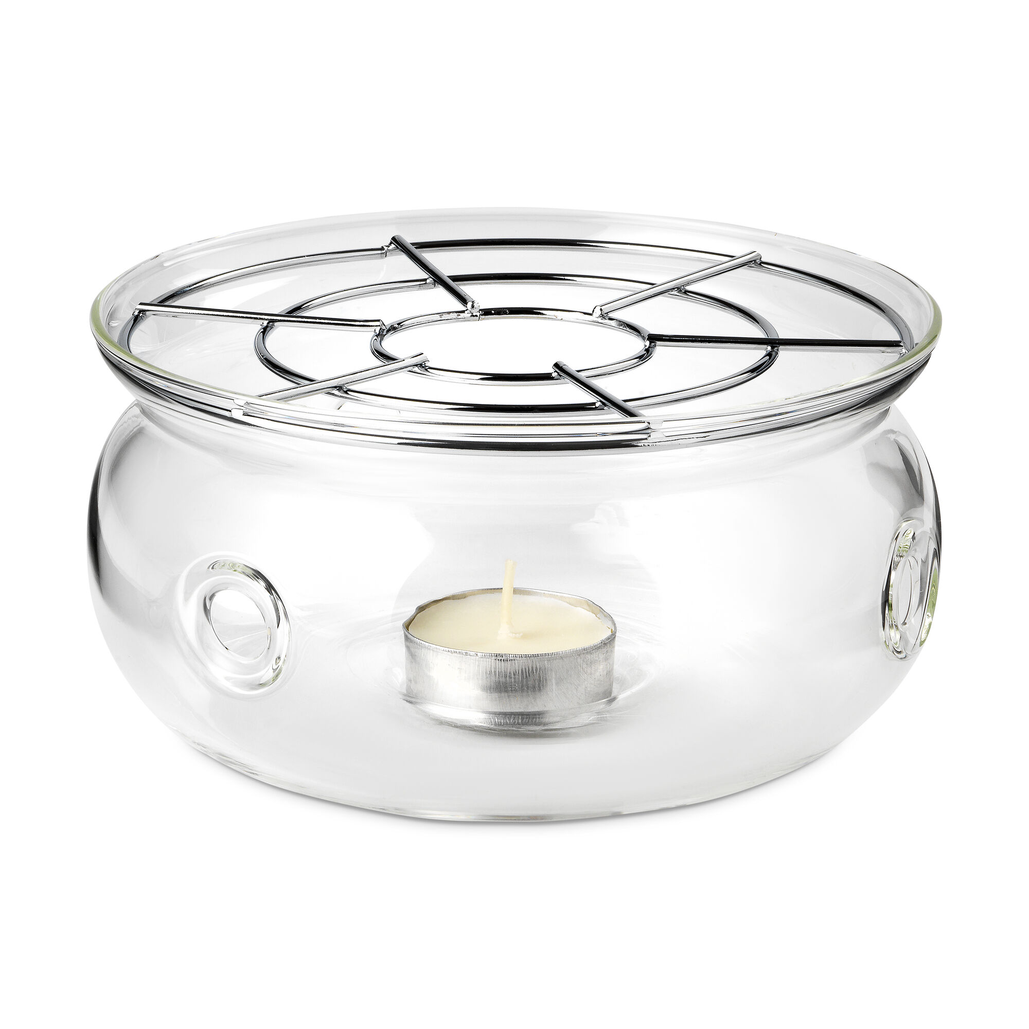 Glass Teapot Warmer Tea Gifts Whittard of Chelsea