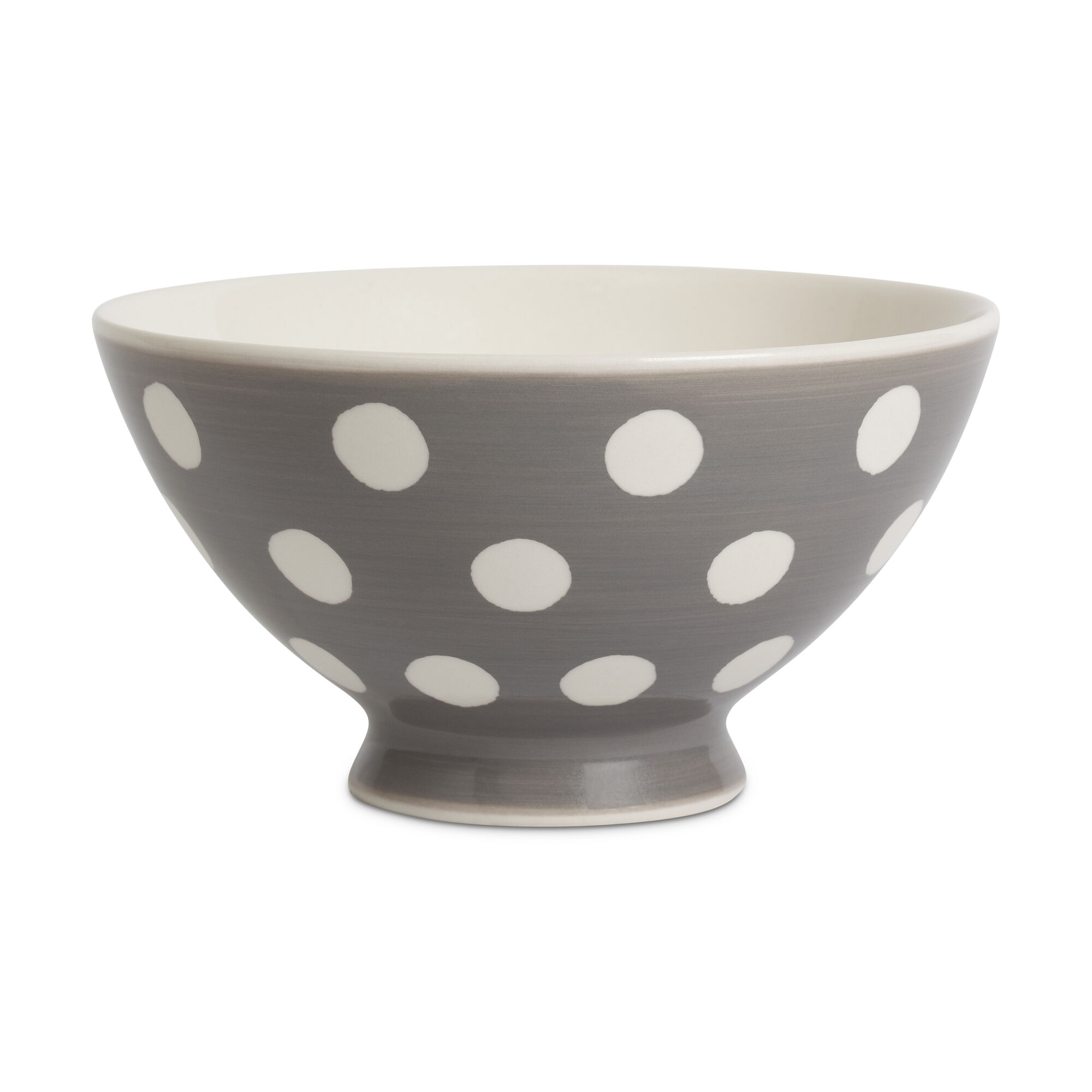 Florence Grey Cereal Bowl Whittard of Chelsea