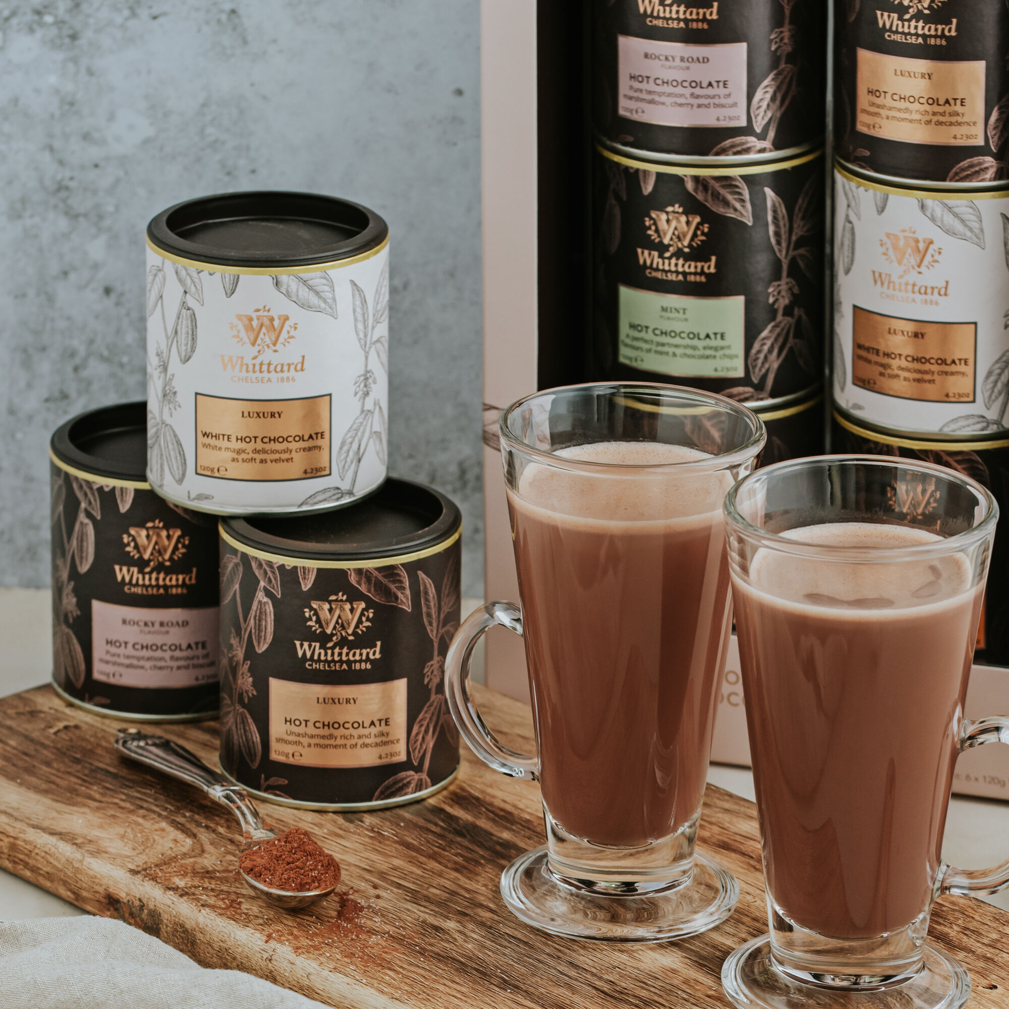 Cocoa Creations Hot Chocolate Gift Set Whittard of Chelsea