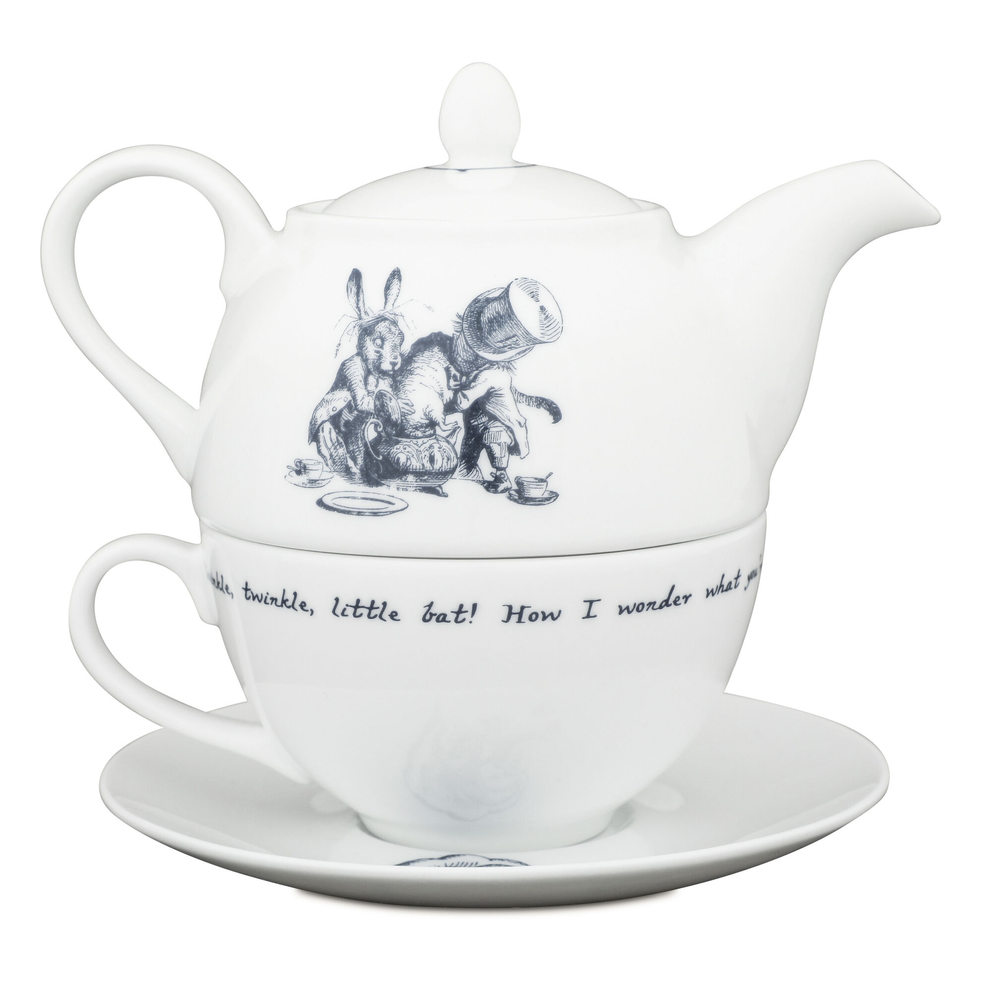 Alice in Wonderland Tea for Once Tableware Whittard of Chelsea