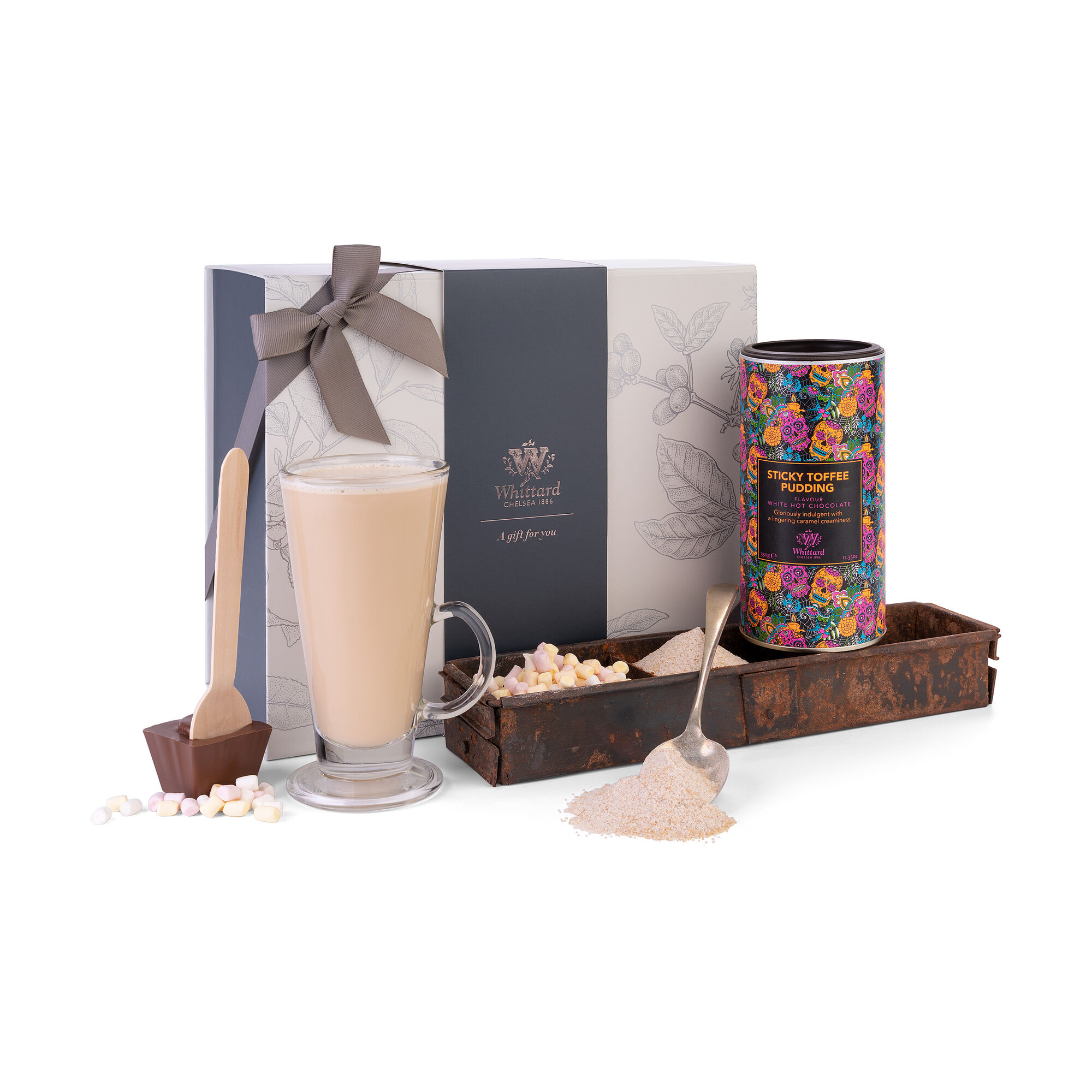 The Sticky Toffee Pudding Gift Box Whittard of Chelsea