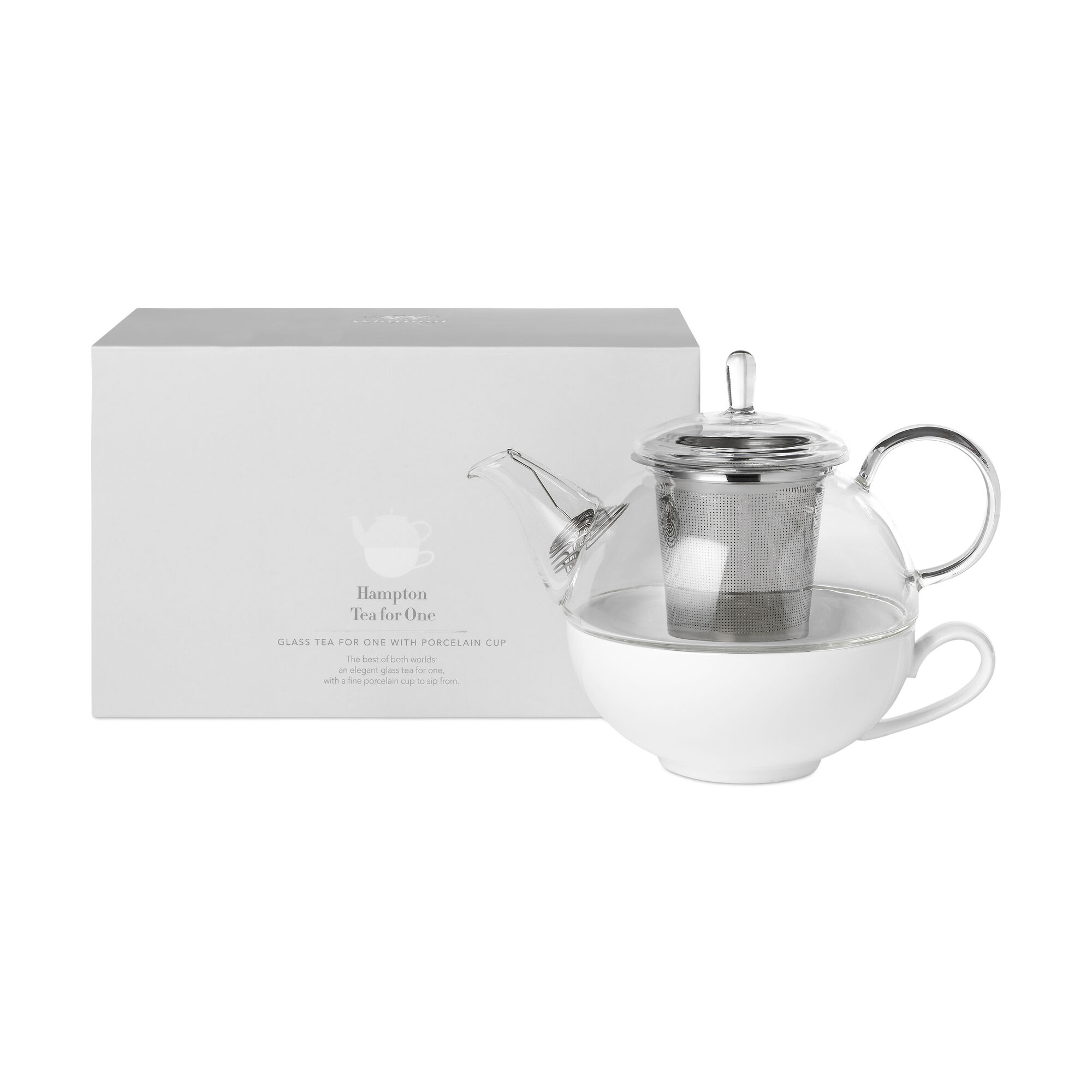 Hampton Glass TeaforOne Whittard of Chelsea