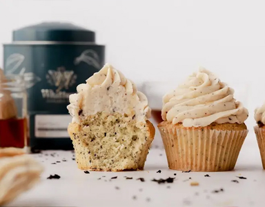 Earl Grey Cupcakes With Chocolate Chip Earl Grey Buttercream