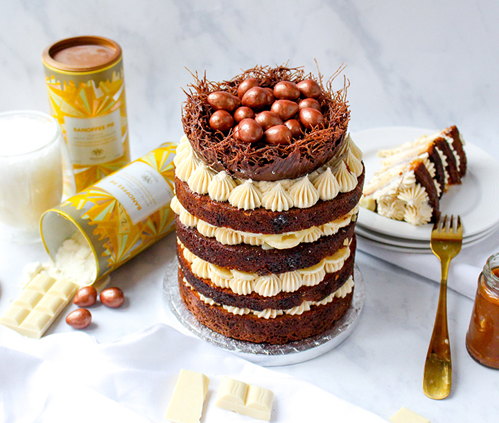 Banoffee Nest Cake