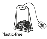 Plastic-free teabag