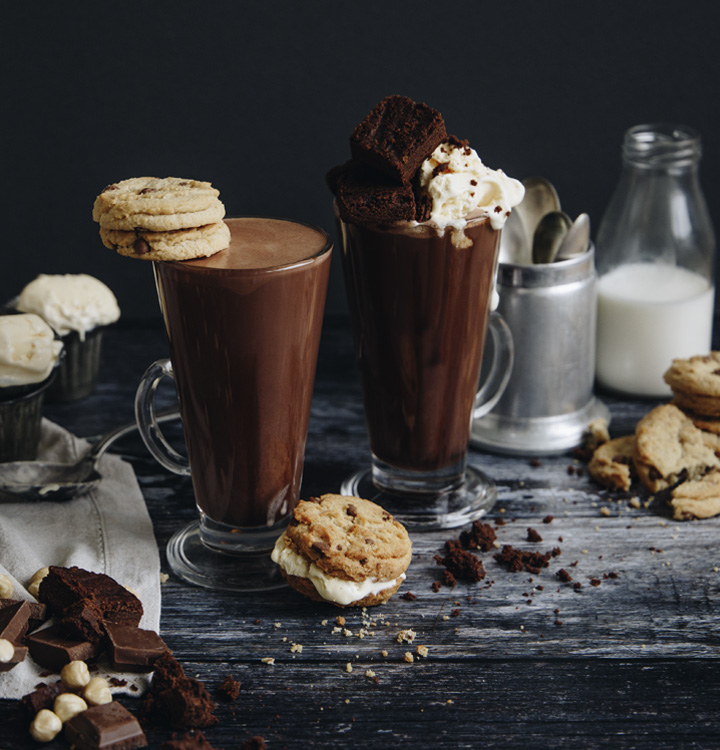 Hot Chocolate Milkshake