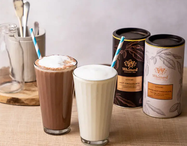 Chocolate Milkshake made with Whittard Hot Chocolate