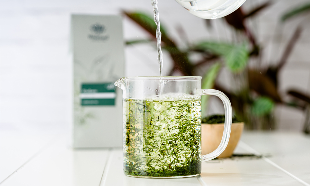Whittard of Chelsea Green Tea in Teapot