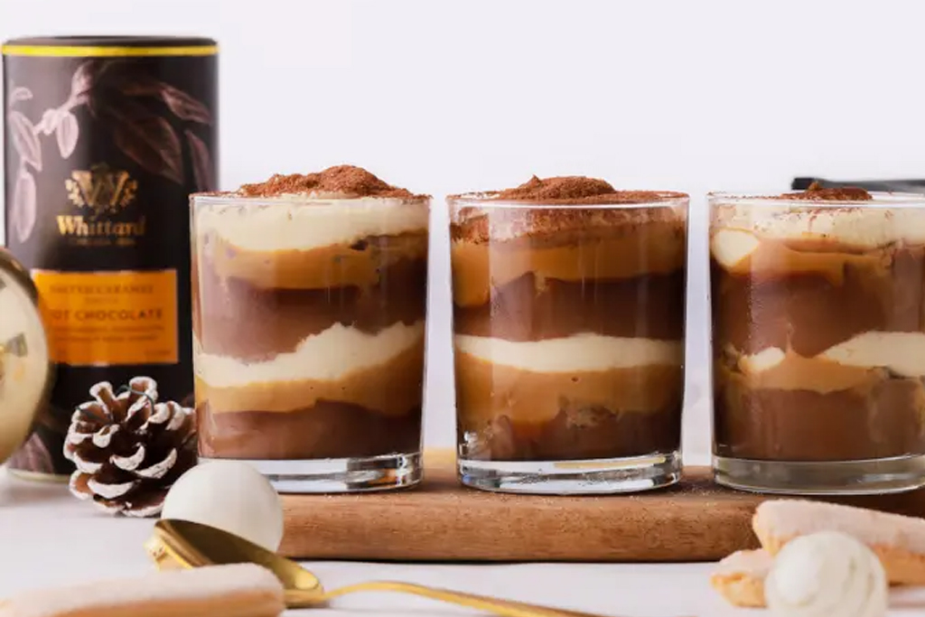 individual tiramisu puddings