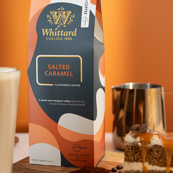 Whittard Salted Caramel Flavour Ground Coffee