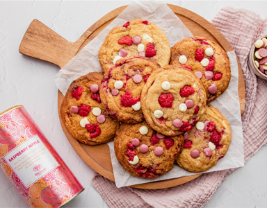 Whittard Raspberry Ripple Hot Chocolate Cookies