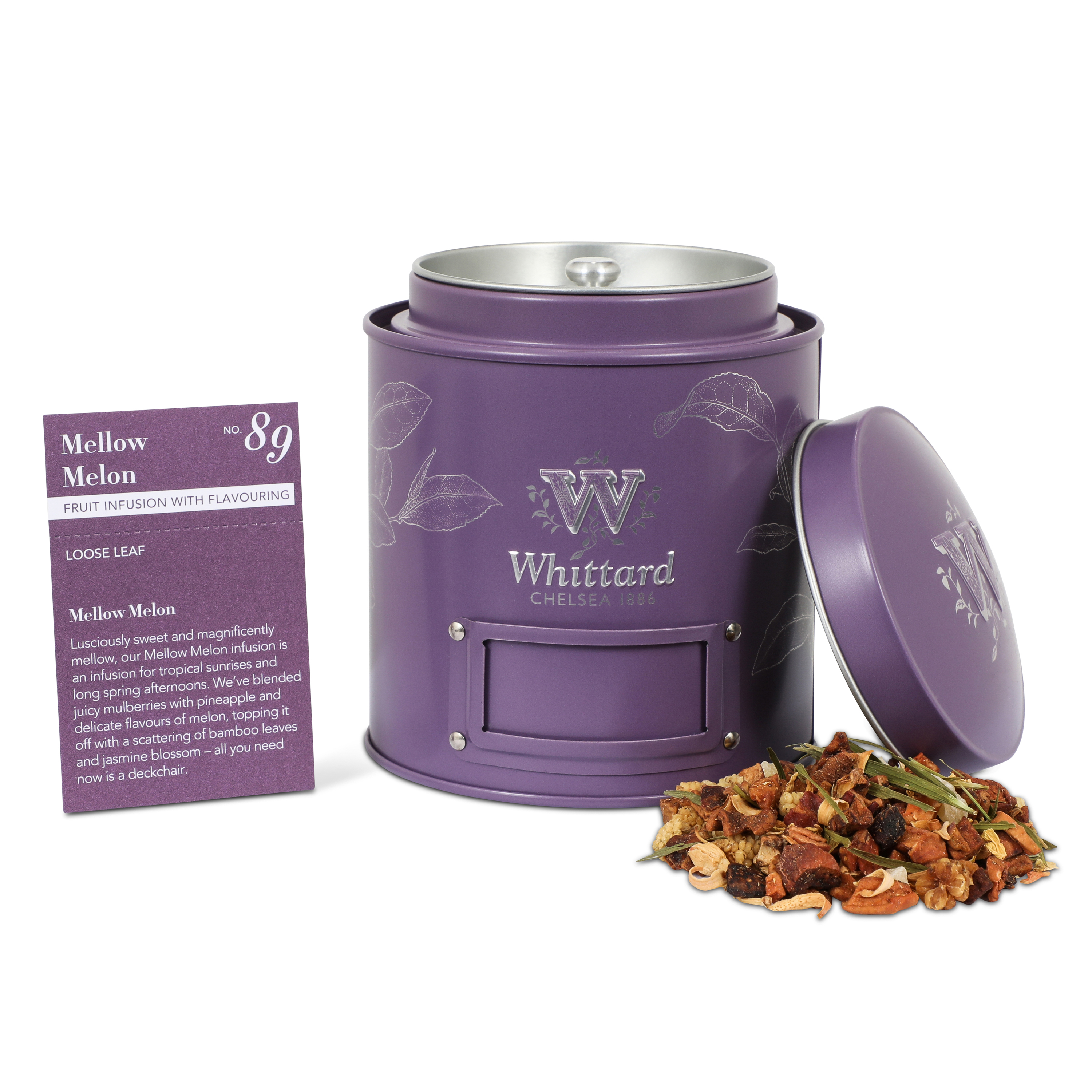 Mellow Melon Fruit and Herbal Tea Whittard of Chelsea