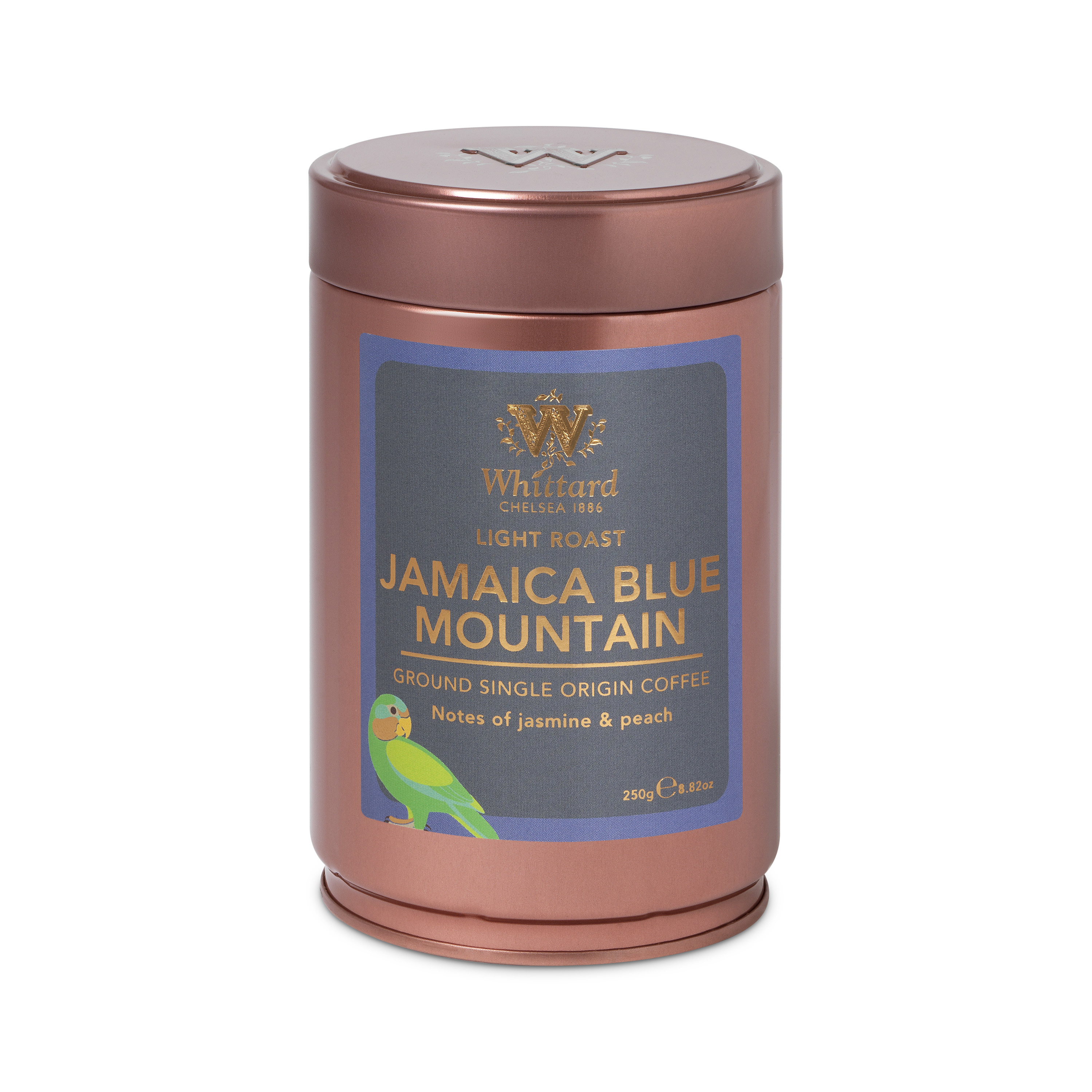 Jamaica Blue Mountain Ground Coffee Caddy Coffee Whittard of Chelsea