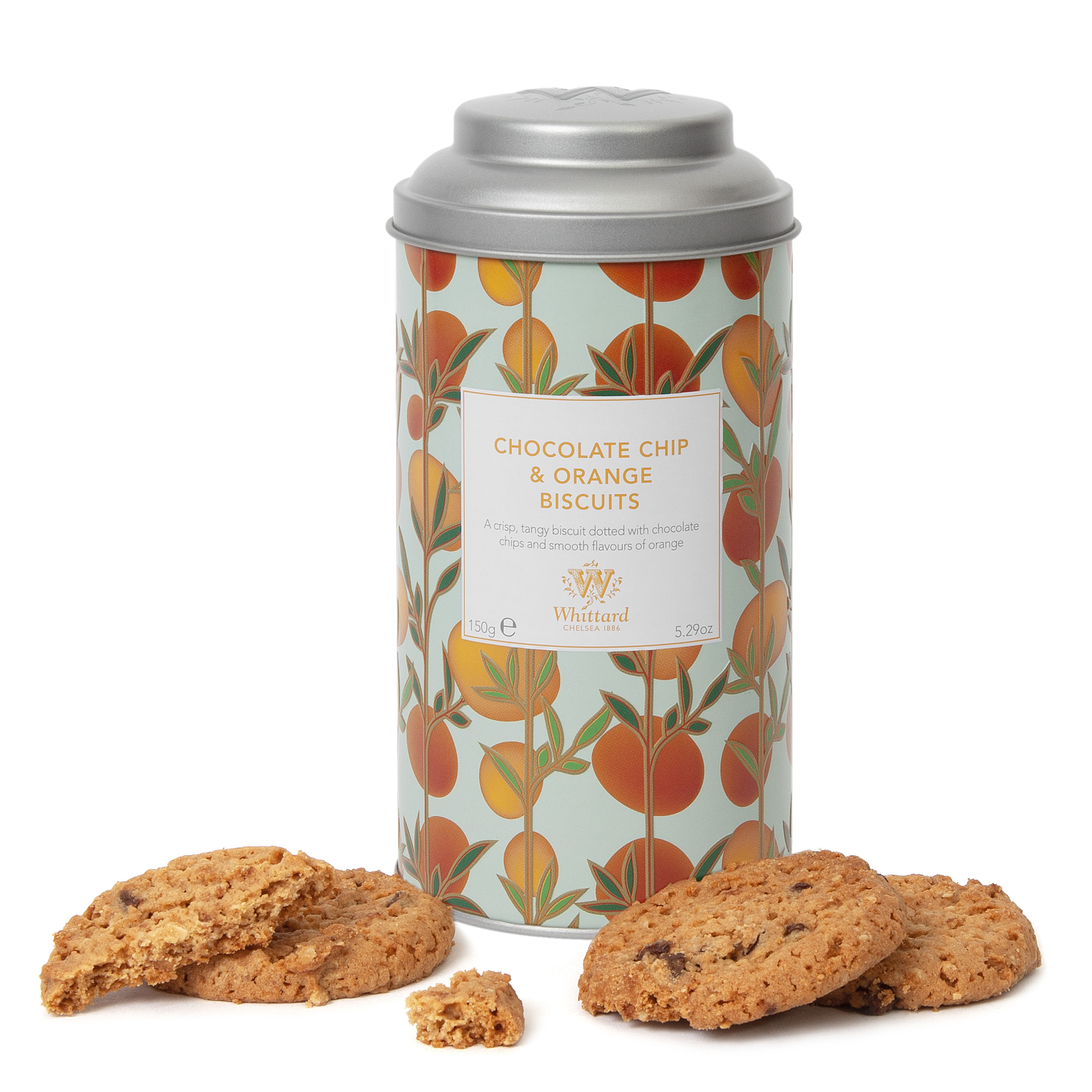 Chocolate Chip Orange Biscuits Whittard Of Chelsea