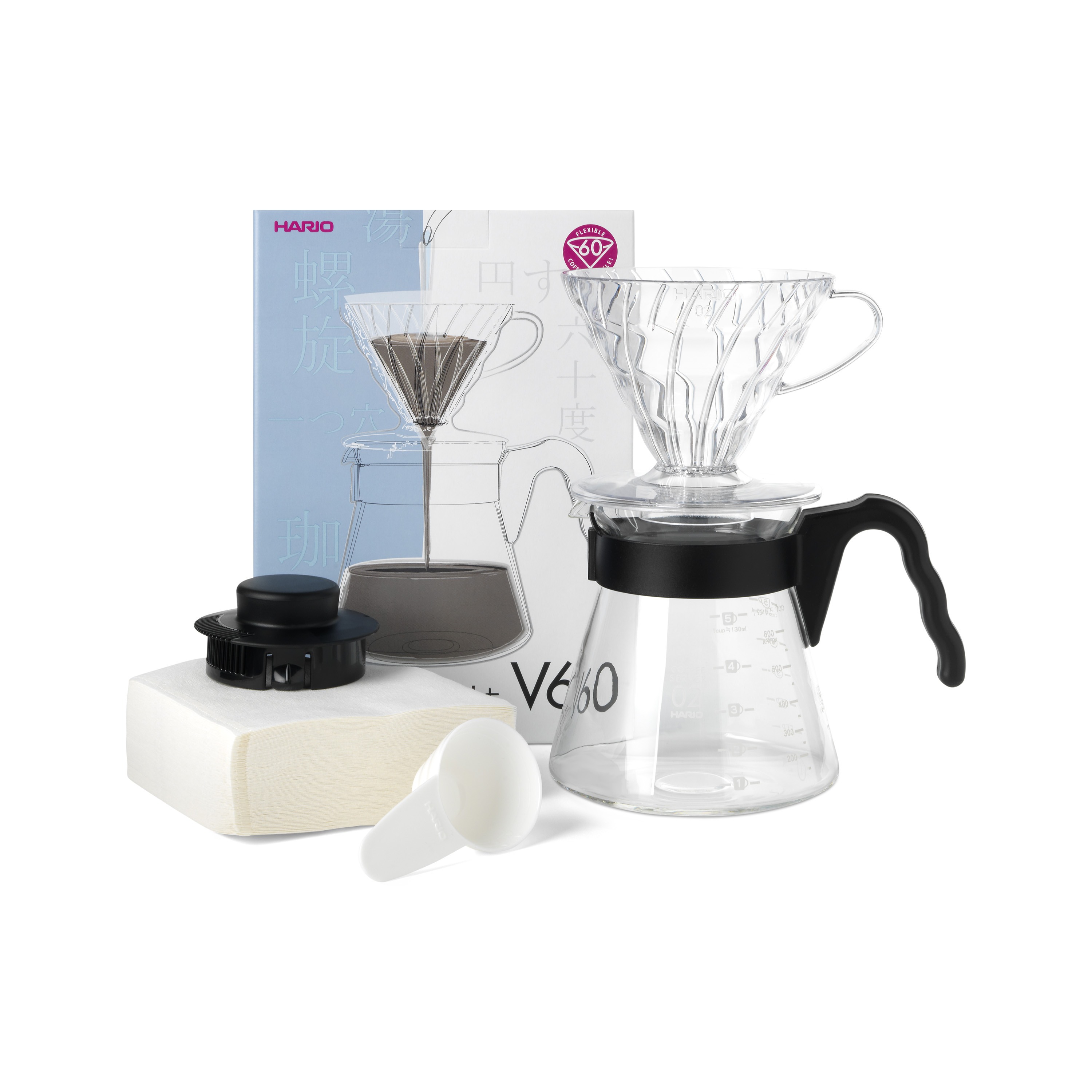 v60 coffee set