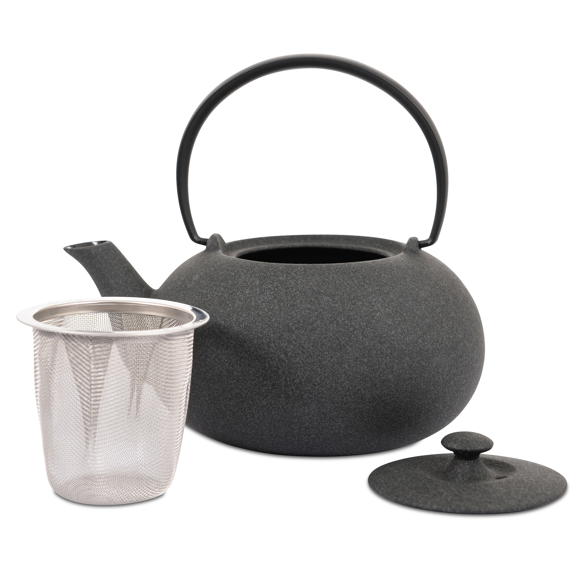 Japanese Tetsubin Small Grey Cast Iron Teapot Whittard of Chelsea