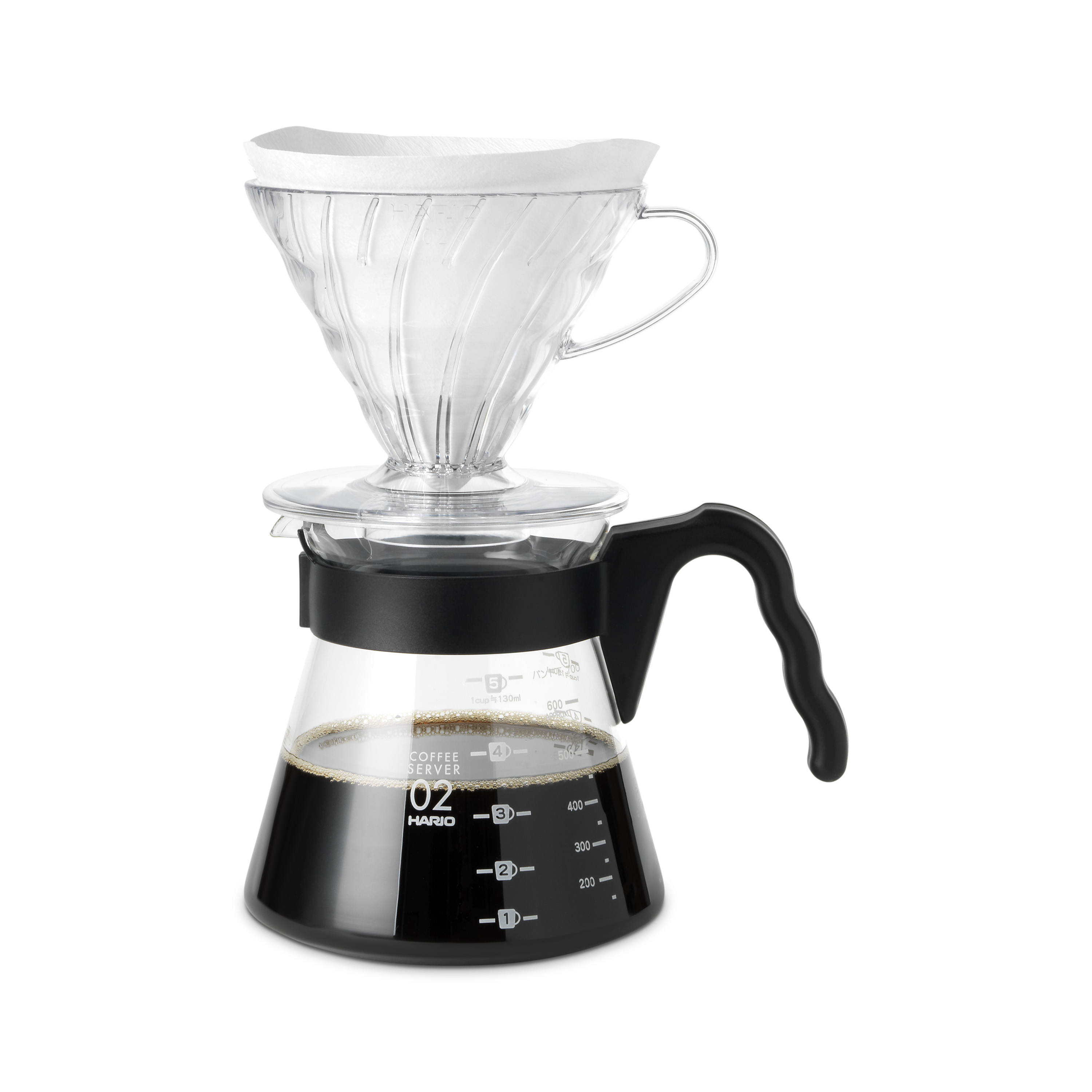 V60 Coffee Server Black Coffee Equipment Whittard of Chelsea