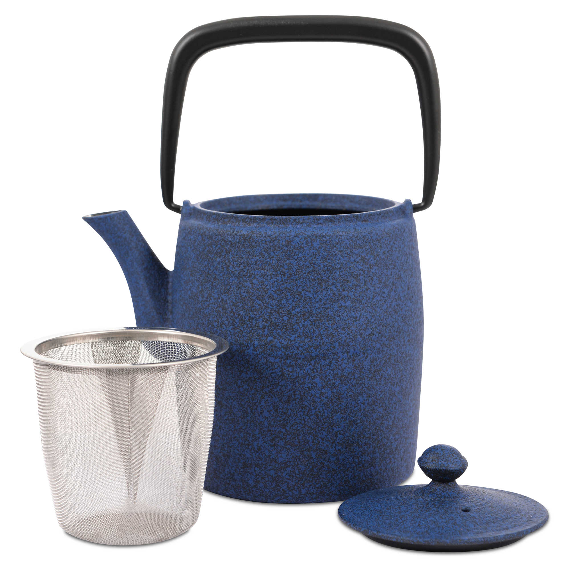 Japanese Tetsubin Medium Blue Cast Iron Teapot Whittard of Chelsea