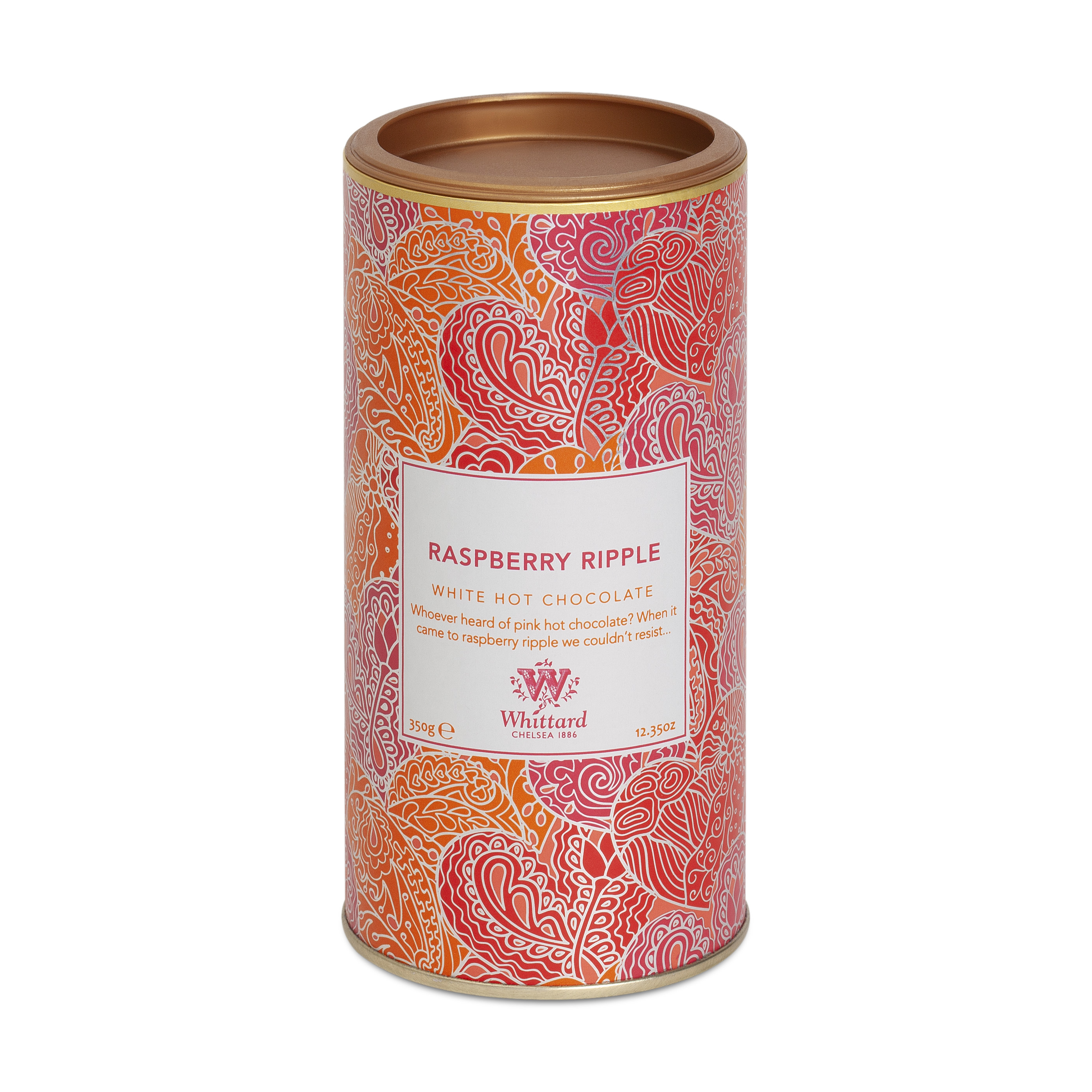 Raspberry Ripple Flavour Hot Chocolate Whittard of Chelsea