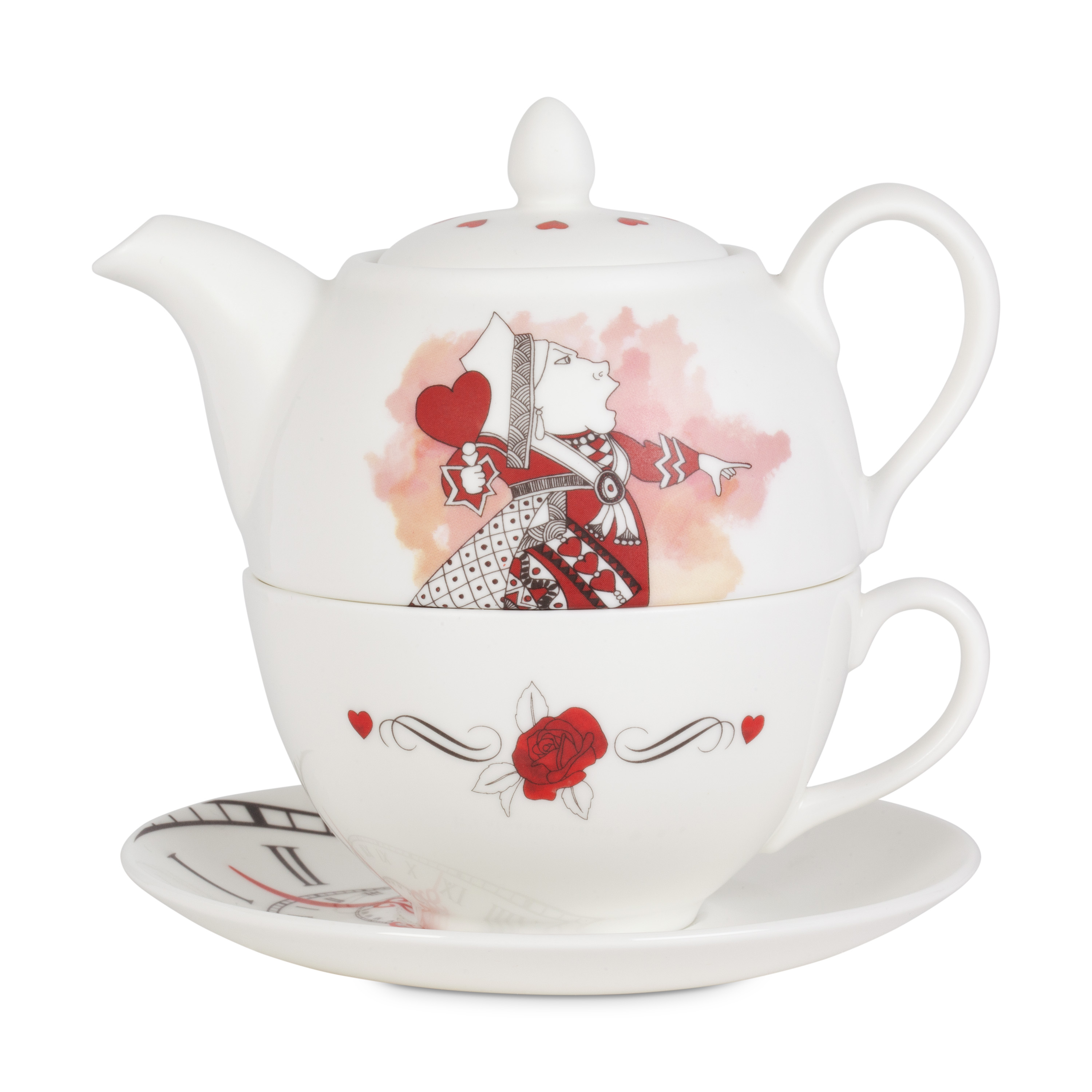 Limited Edition Queen of Hearts Tea for One Whittard of Chelsea