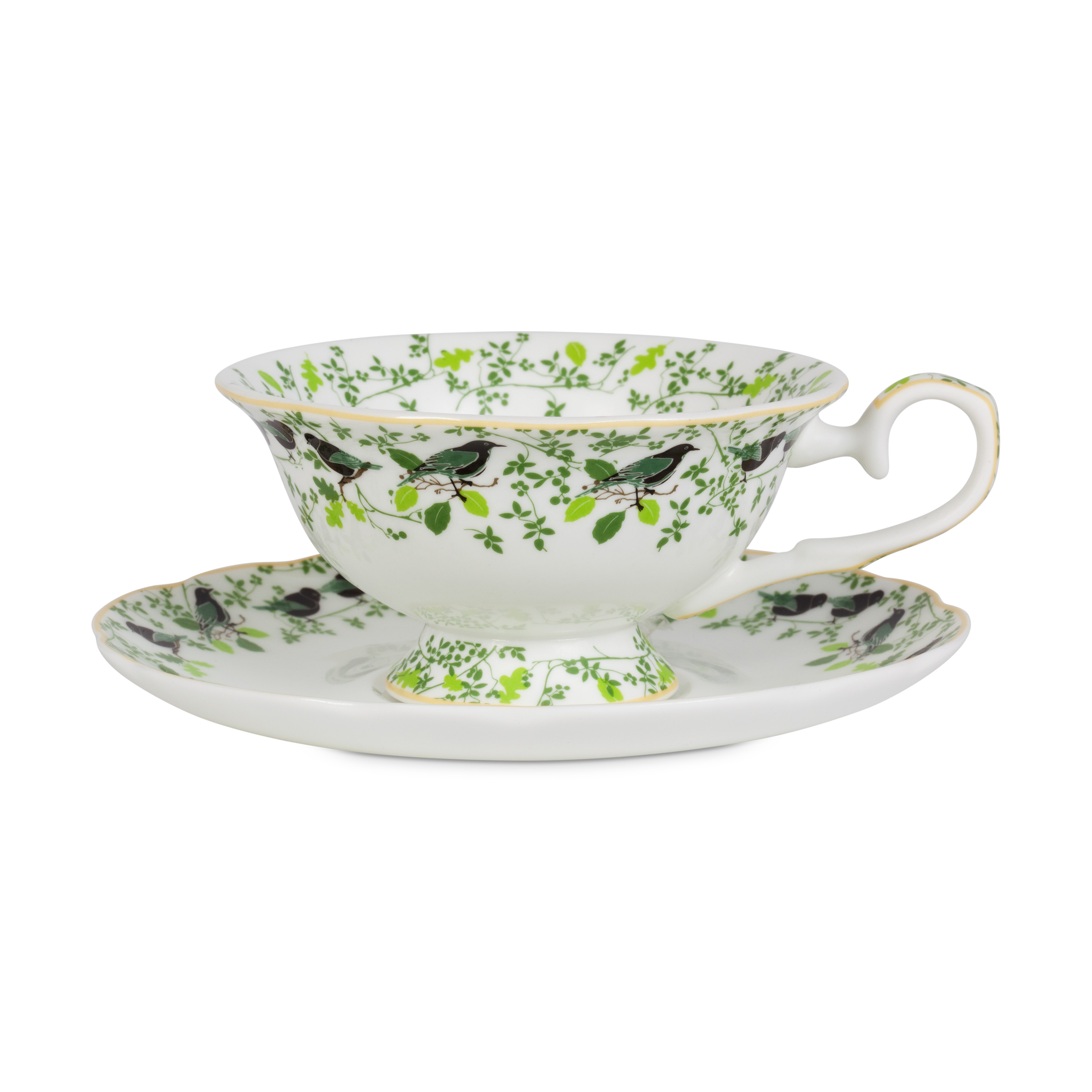 English Breakfast Tea Cup & Saucer Whittard of Chelsea