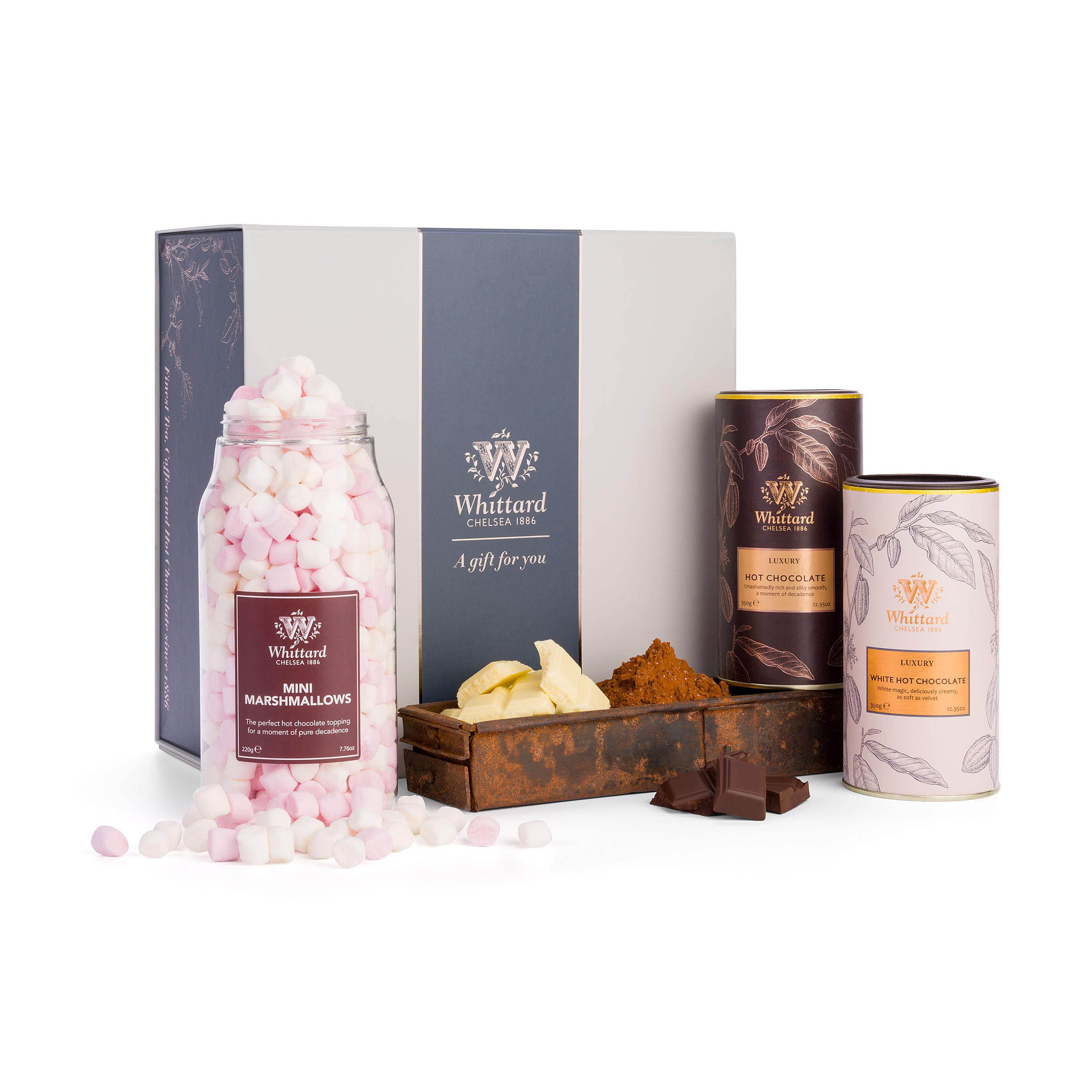 The Luxury Hot Chocolate Gift Box Gifts Customisable Gifts Whittard of Chelsea