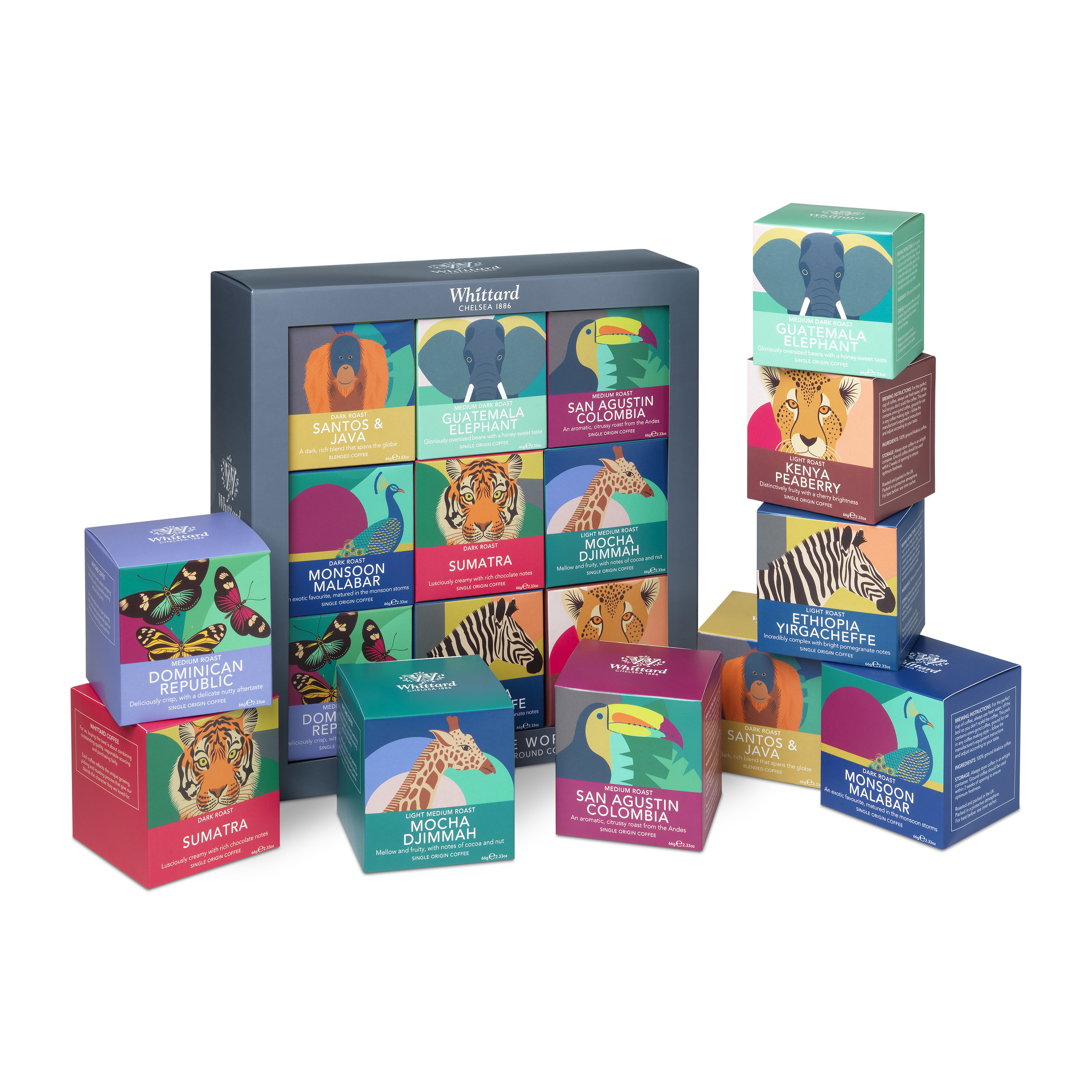 coffees of the world gift set word gift