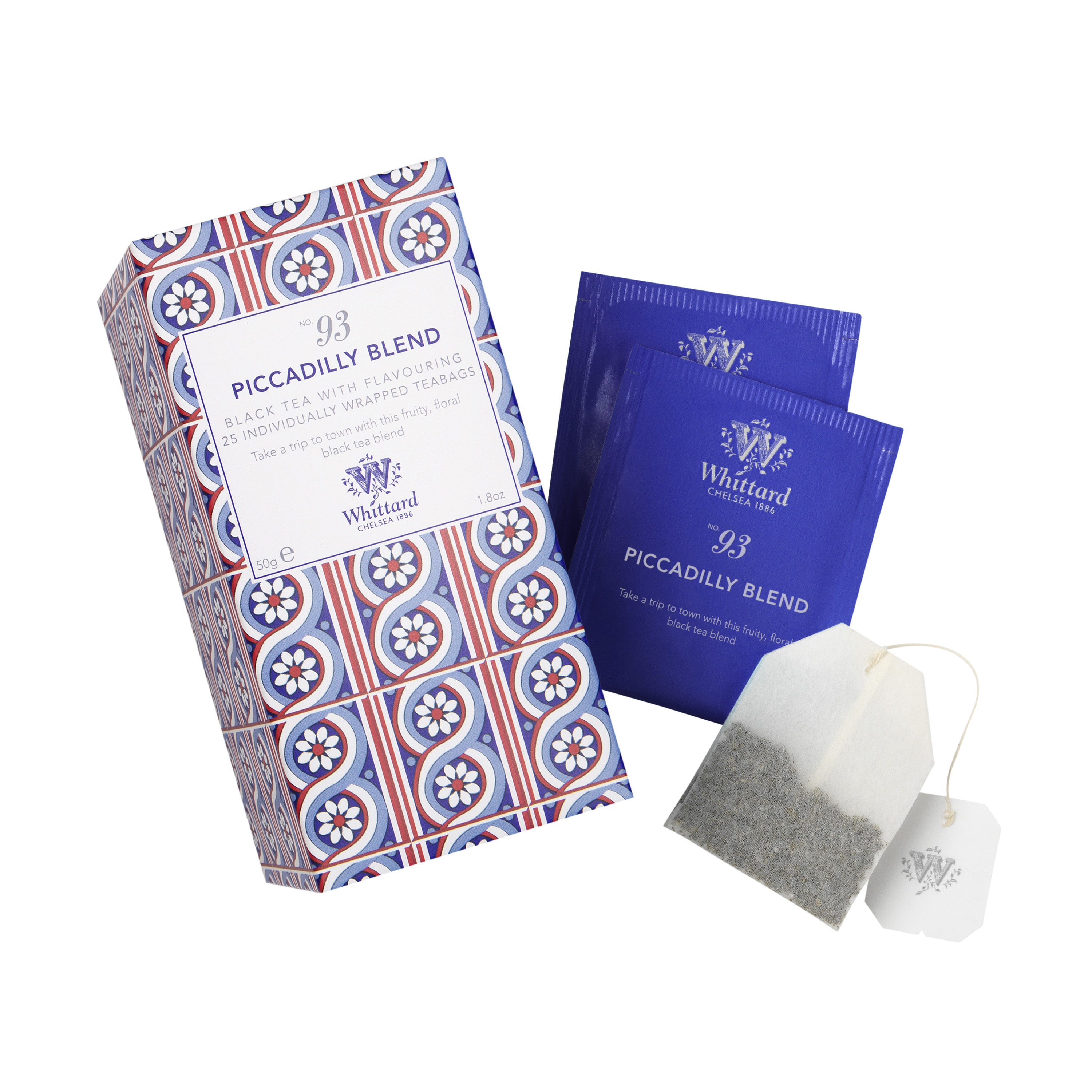 Tea Discovery Piccadilly Blend Teabags Whittard Of Chelsea