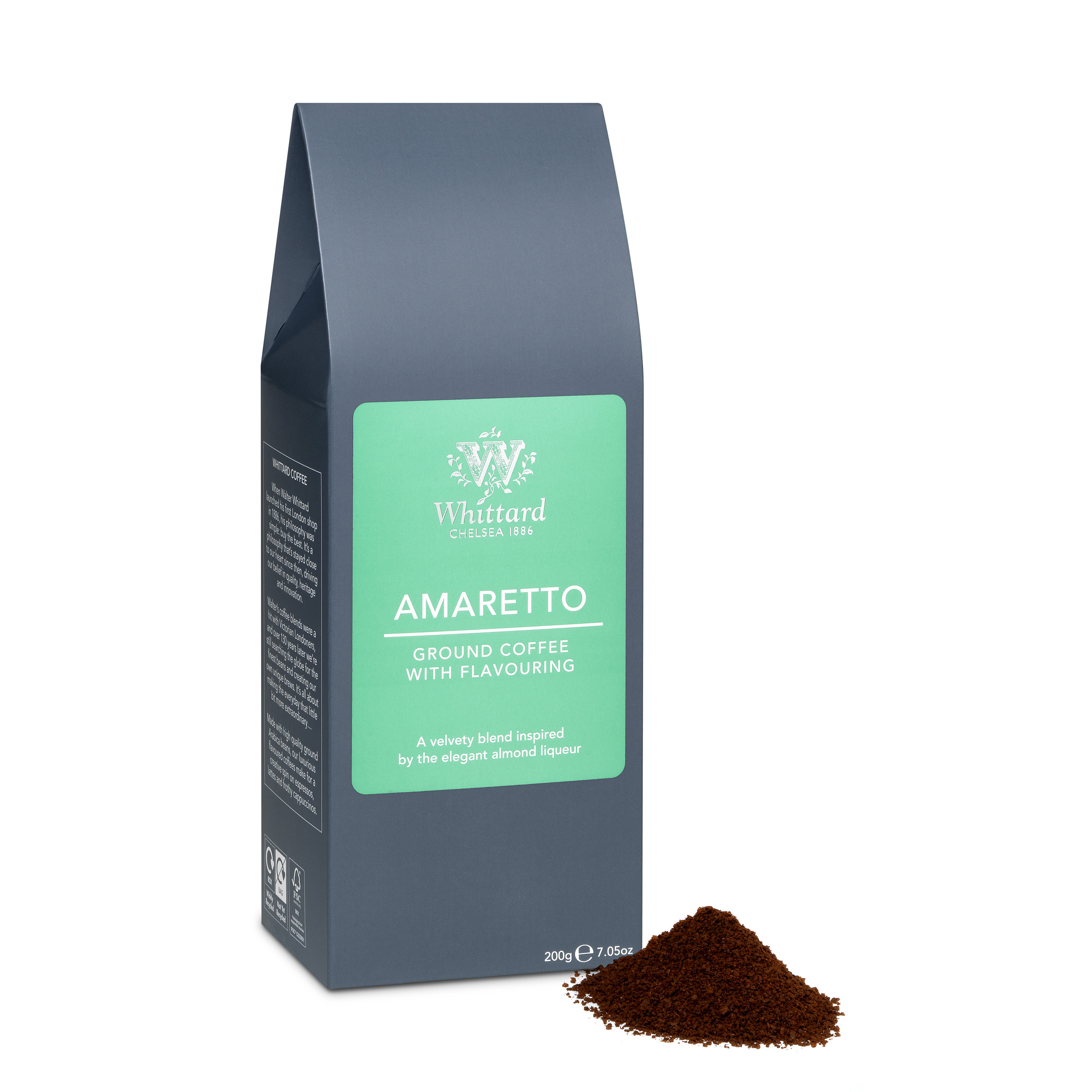 Amaretto Flavour Ground Coffee | Whittard of Chelsea