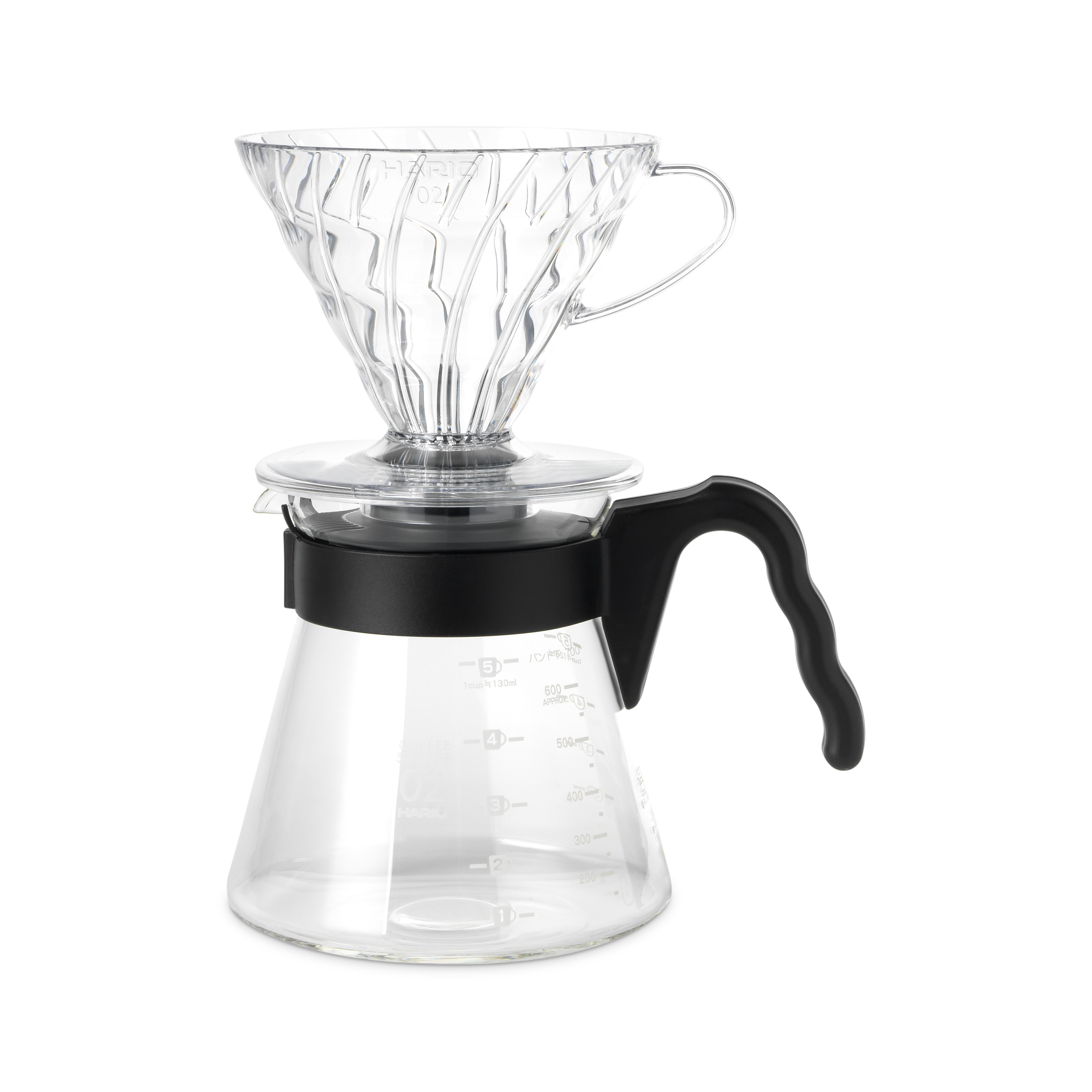 V60 Coffee Server Black Coffee Equipment Whittard of Chelsea