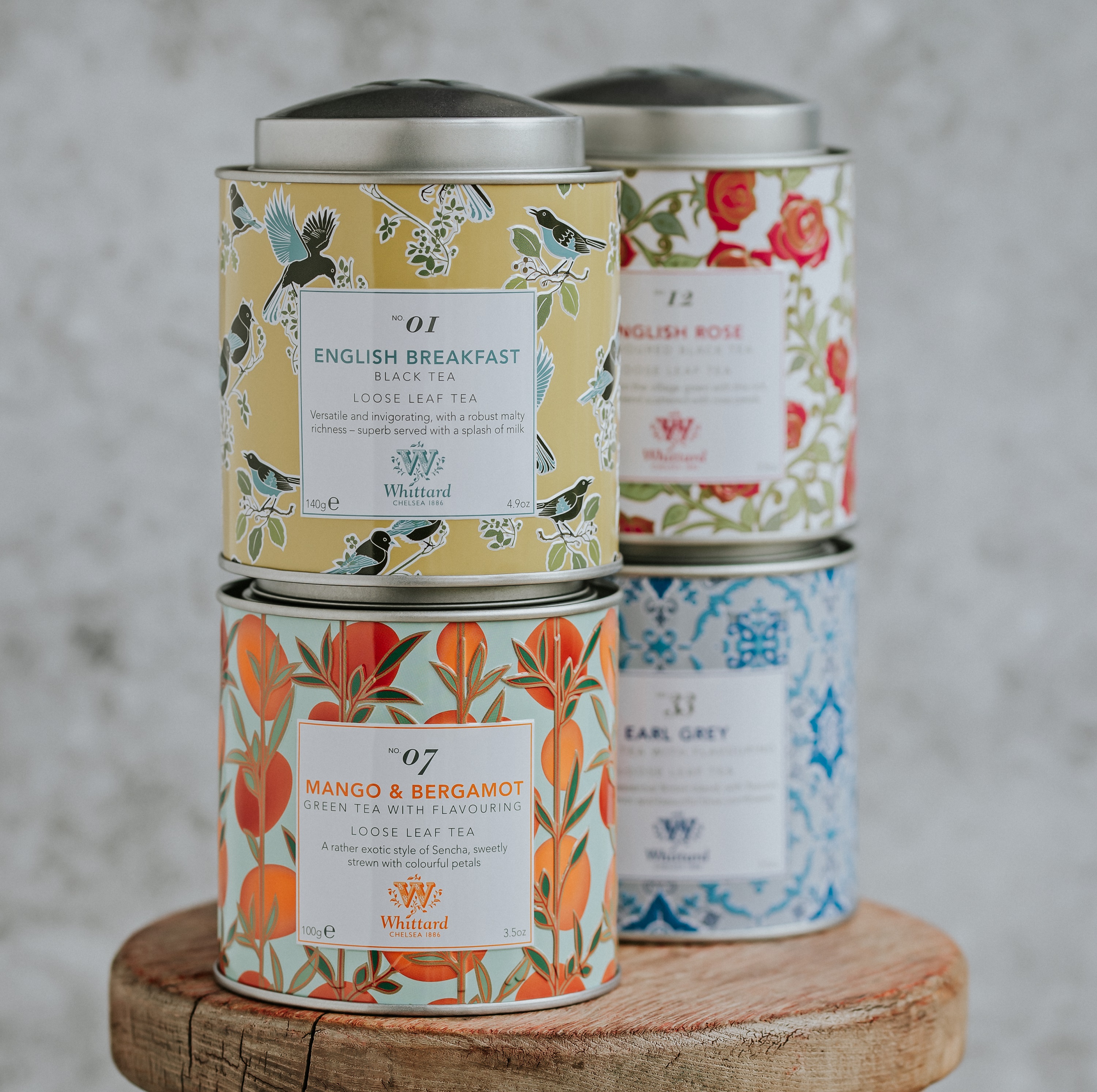 Tea Discoveries Earl Grey Caddy Whittard of Chelsea