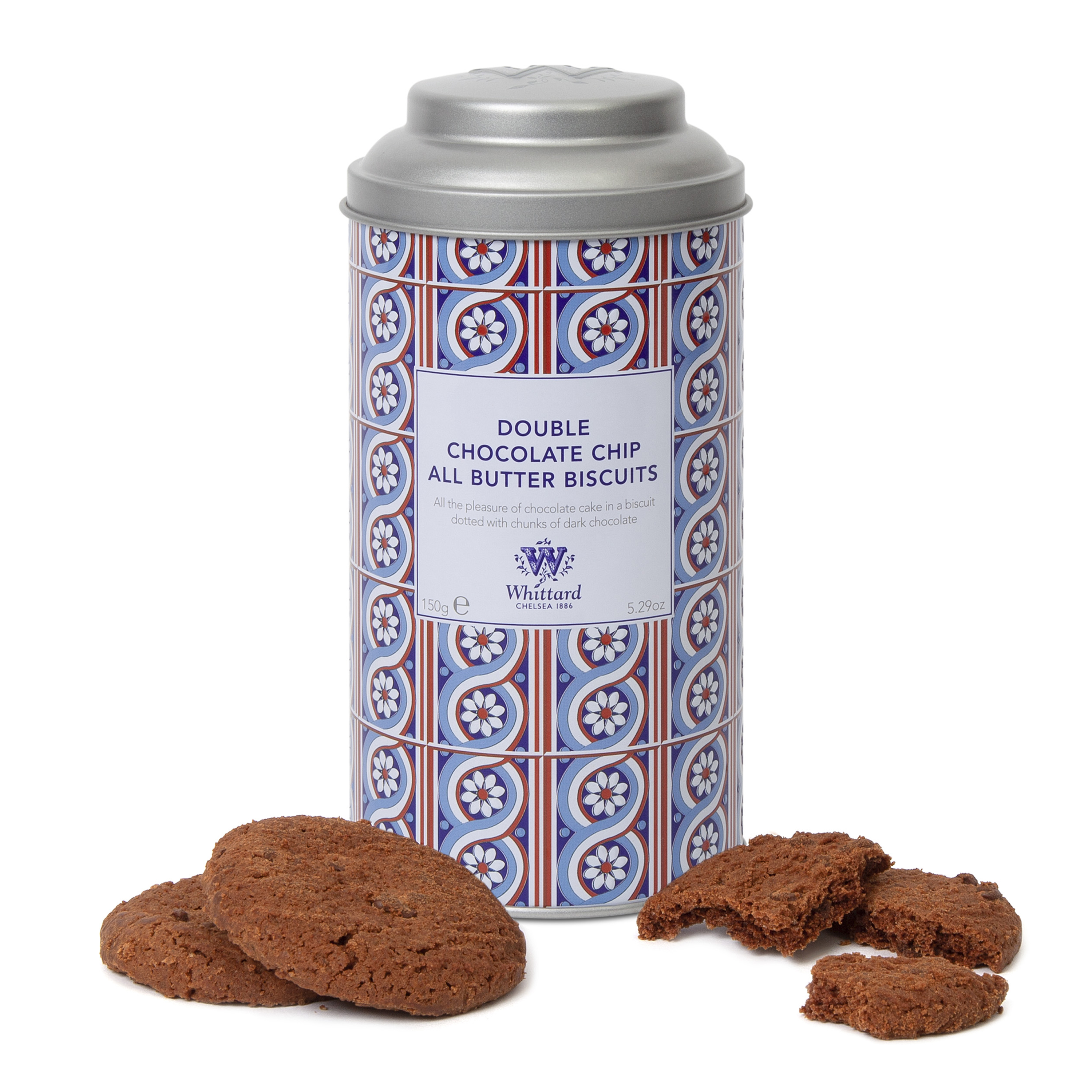 Double Chocolate Chip All Butter Biscuits Whittard Of Chelsea