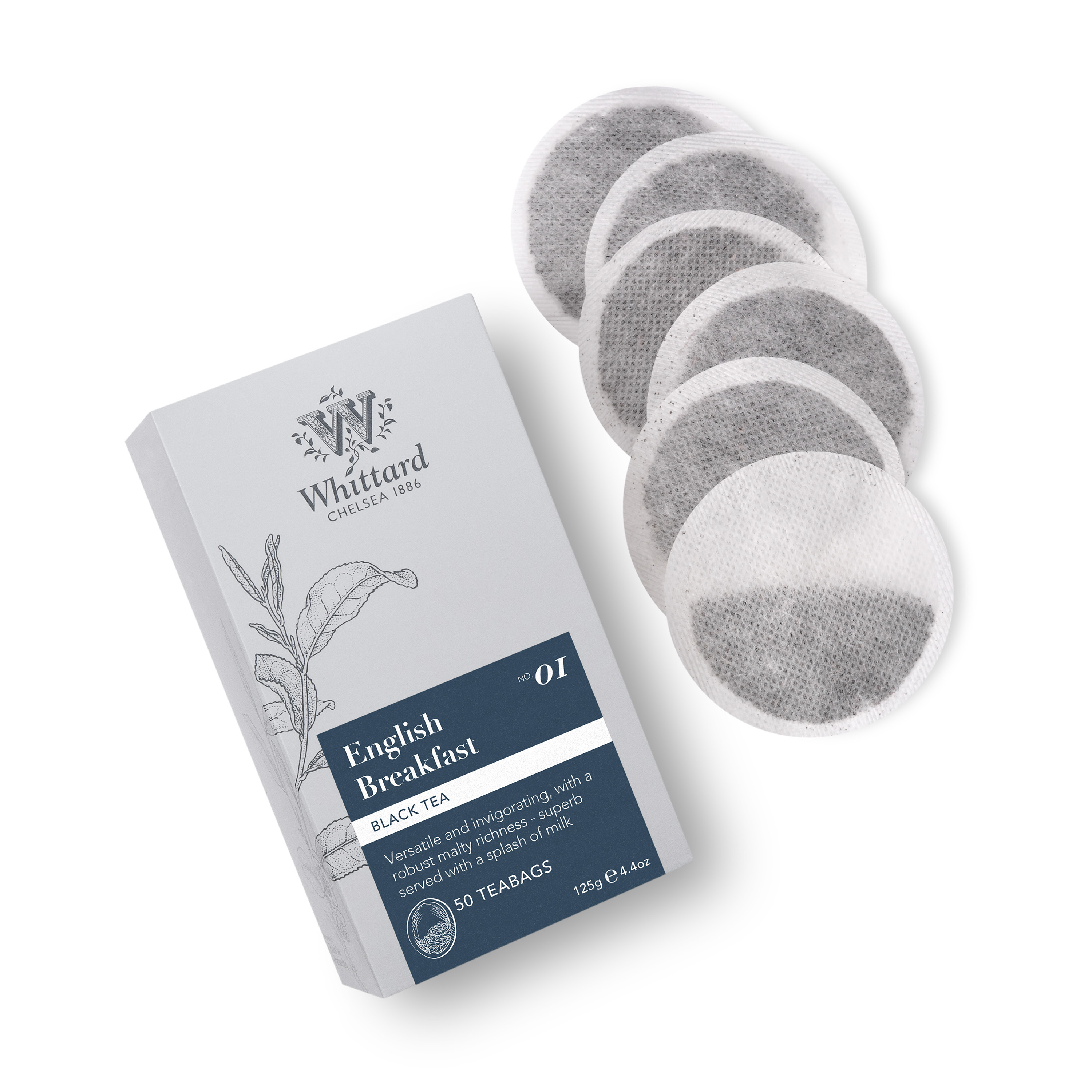 English Breakfast Teabags Whittard of Chelsea