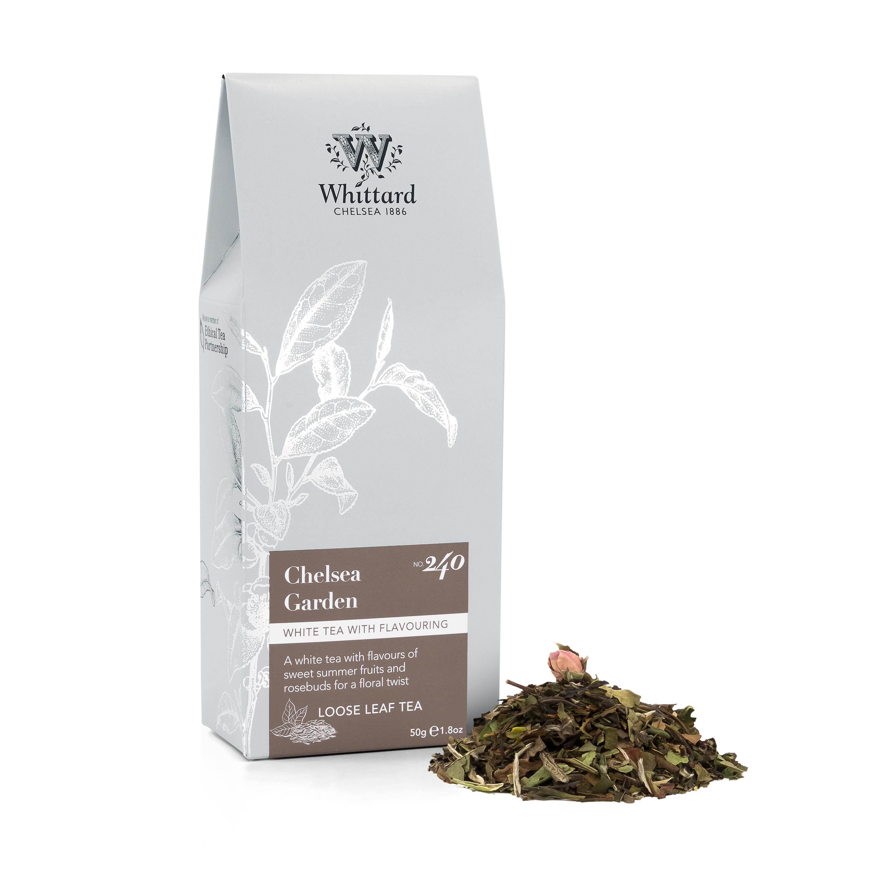 Whittard Chelsea Garden Loose Leaf White Tea 50g