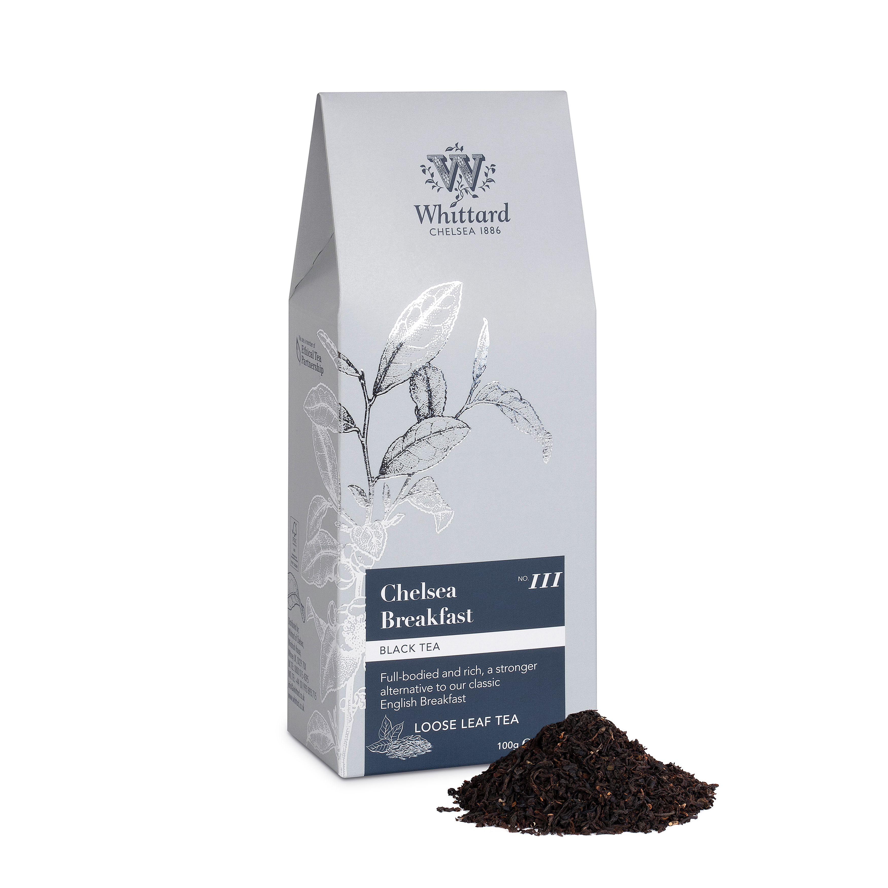 Whittard Of Chelsea Decaffeinated Breakfast Loose Tea Pouch 100 G (Pack Of 2 - View #3