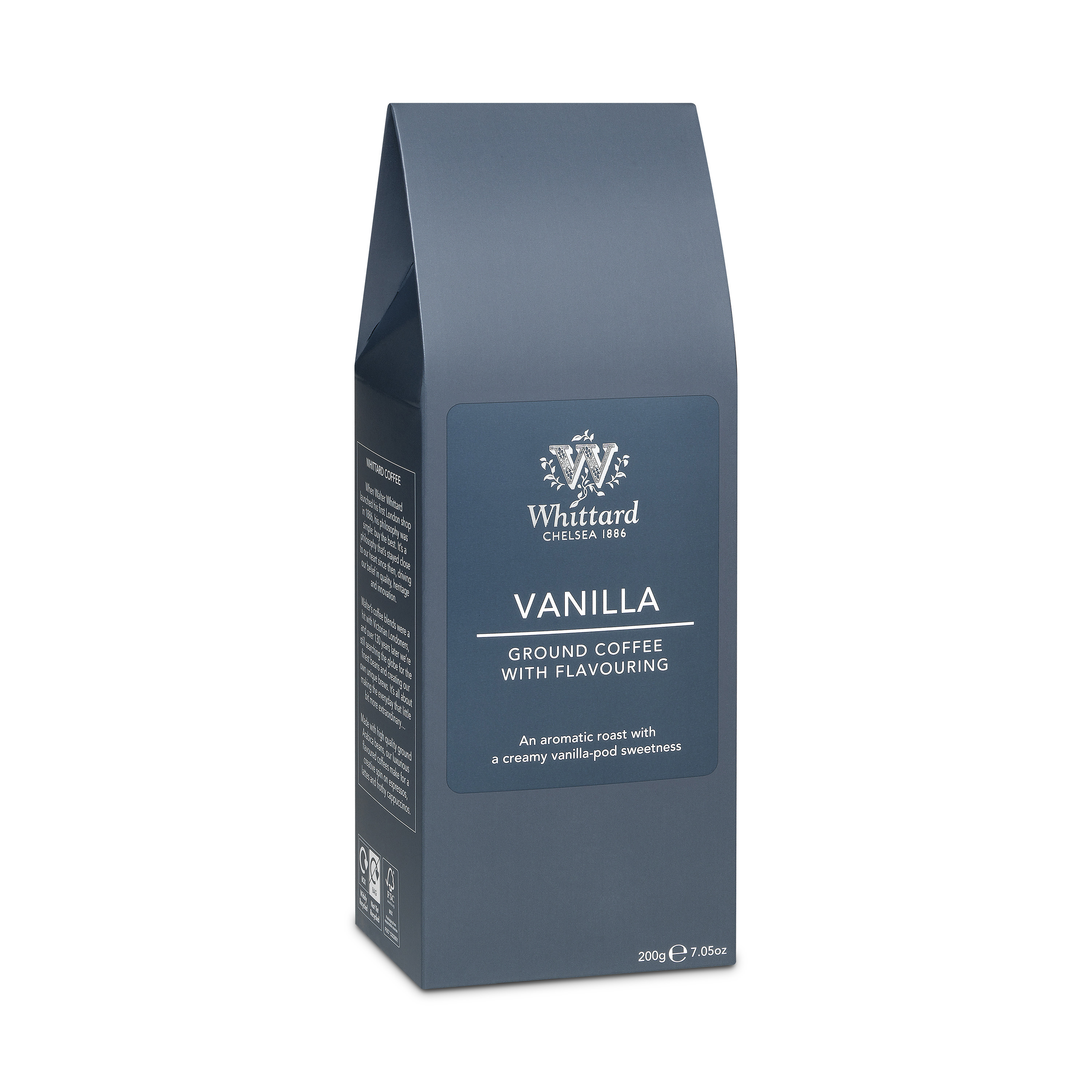 Vanilla Flavour Ground Coffee