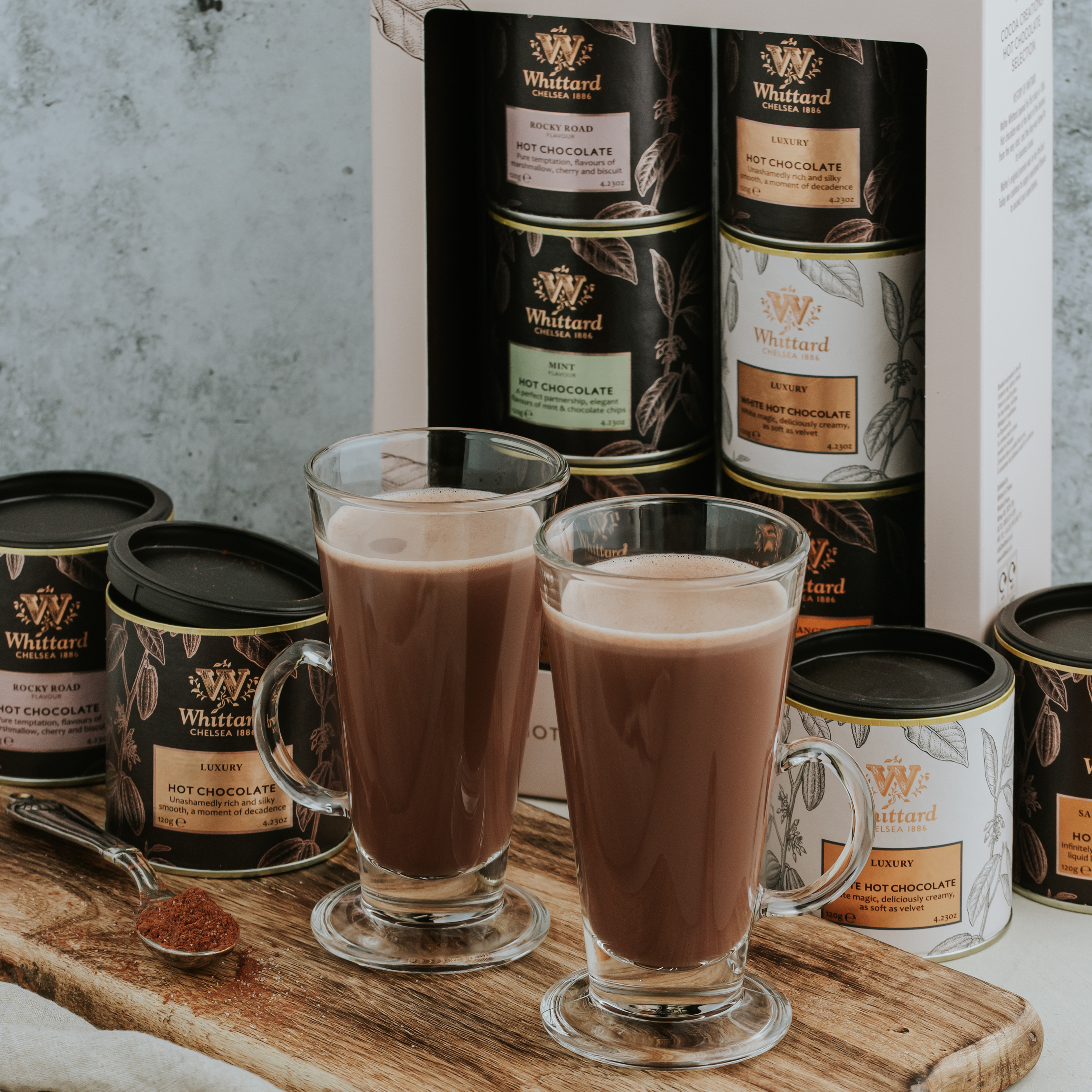 Cocoa Creations Hot Chocolate Gift Set Whittard of Chelsea